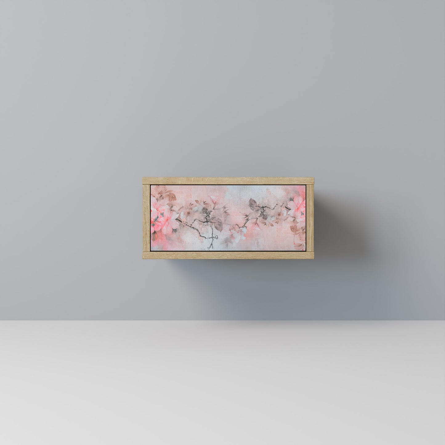 CHERRY BLOSSOM Nightstand in Oak Effect
