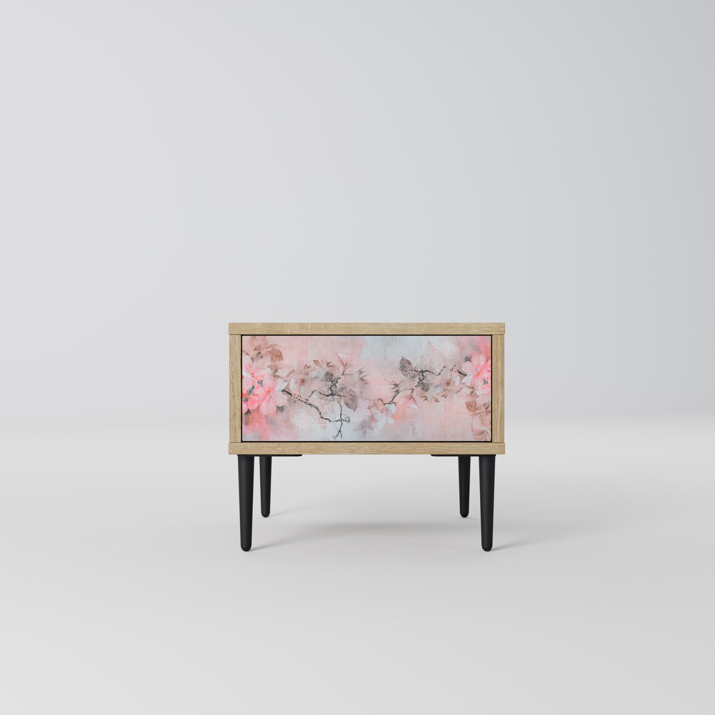 CHERRY BLOSSOM Nightstand in Oak Effect
