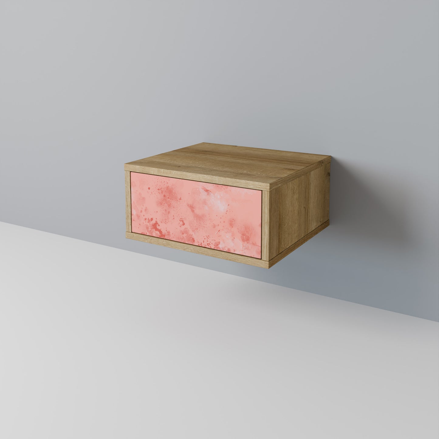 CRANE DANCE Nightstand in Oak Effect