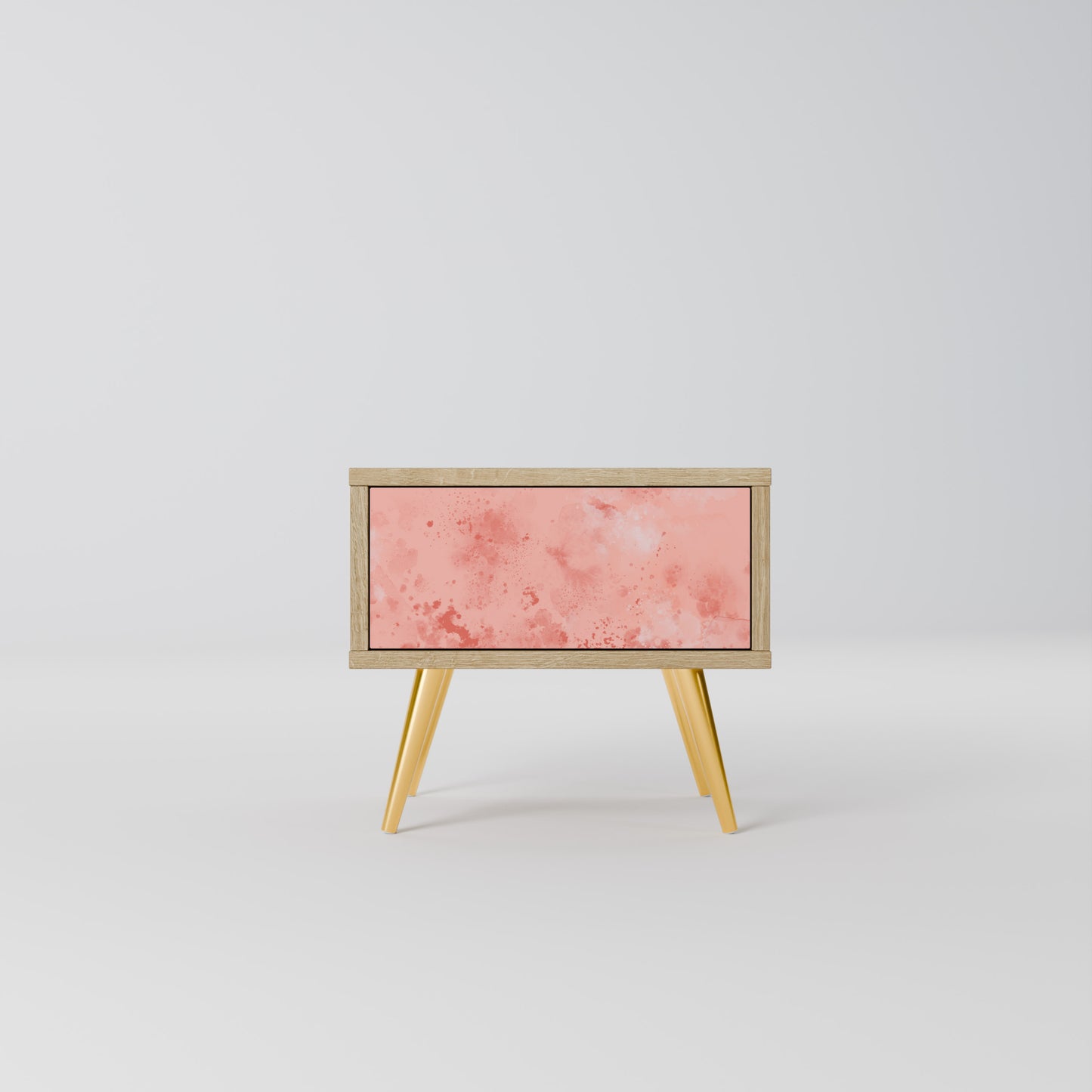 CRANE DANCE Nightstand in Oak Effect