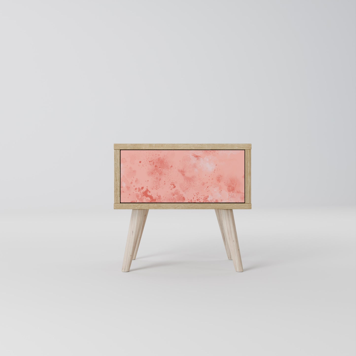 CRANE DANCE Nightstand in Oak Effect