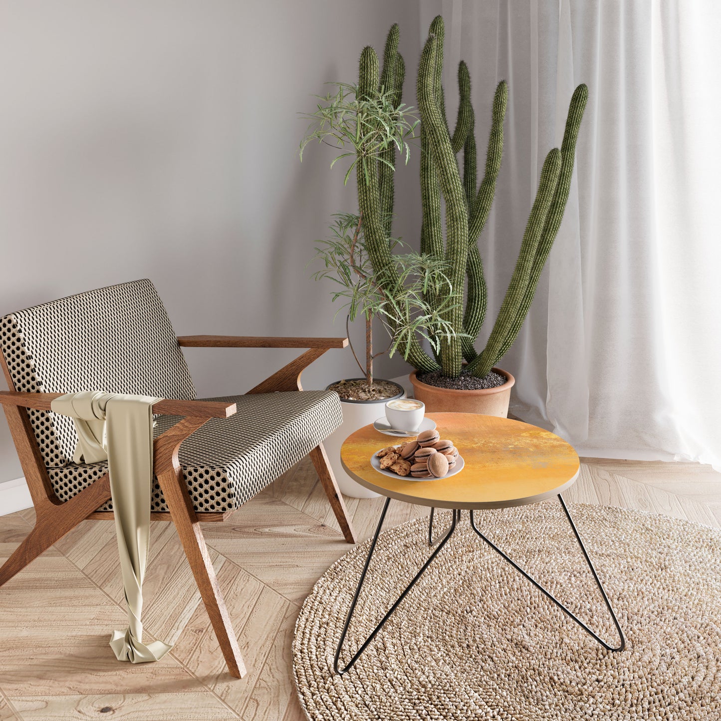 ORANGE IMPRESSION Small Coffee Table
