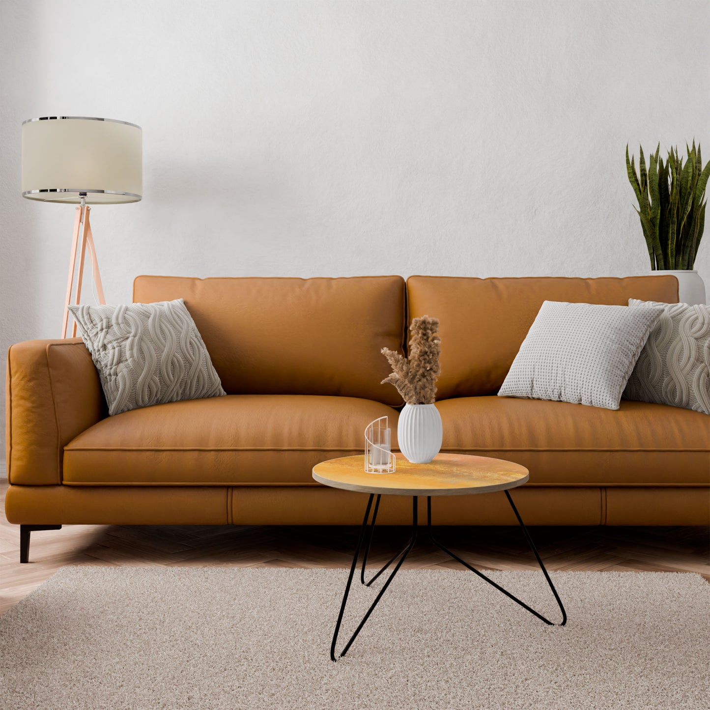 ORANGE IMPRESSION Small Coffee Table