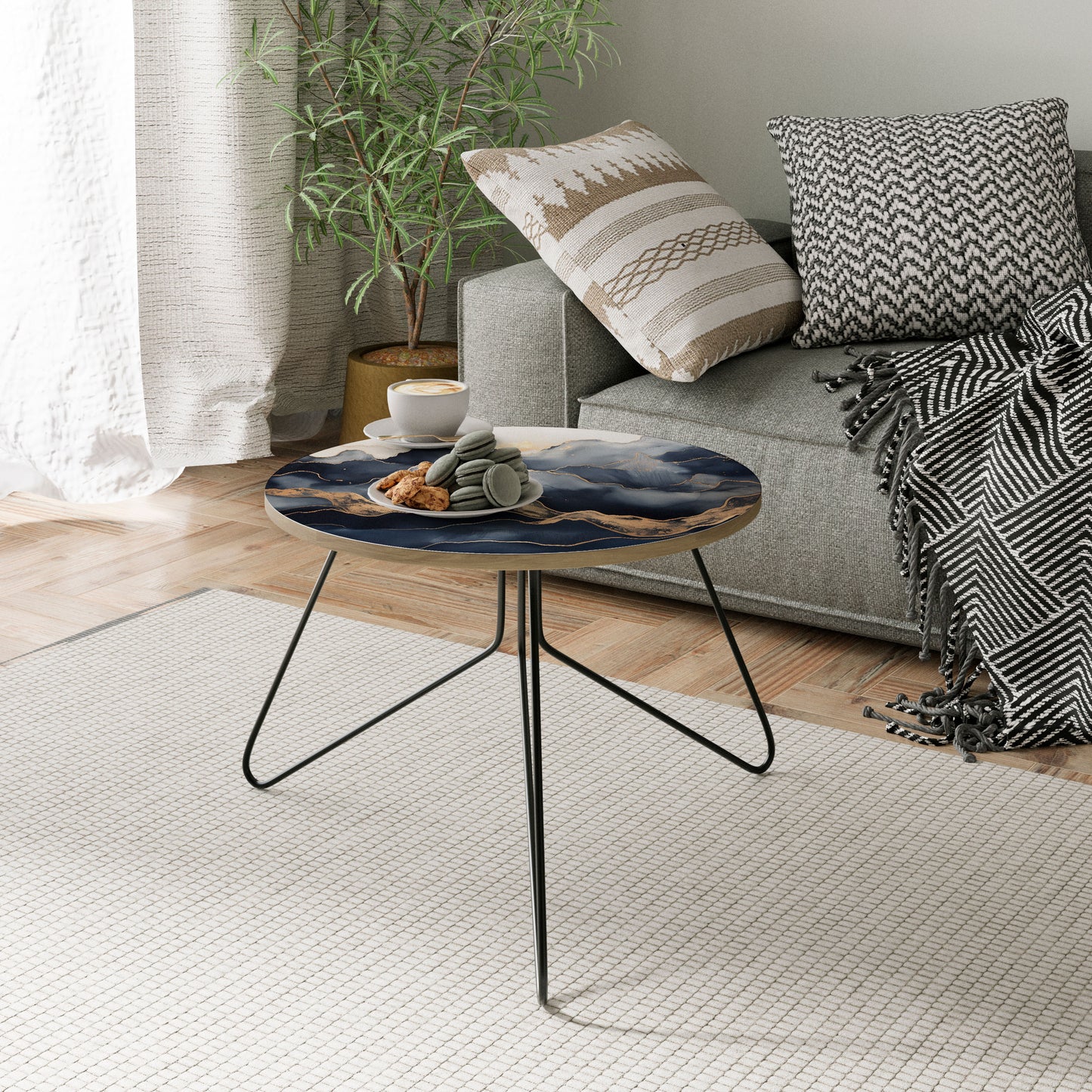 GOLDEN ALPINE BLISS Small Coffee Table