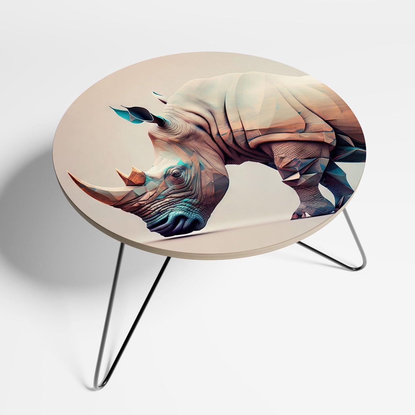 FUTURISTISKT RHINO Stort soffbord