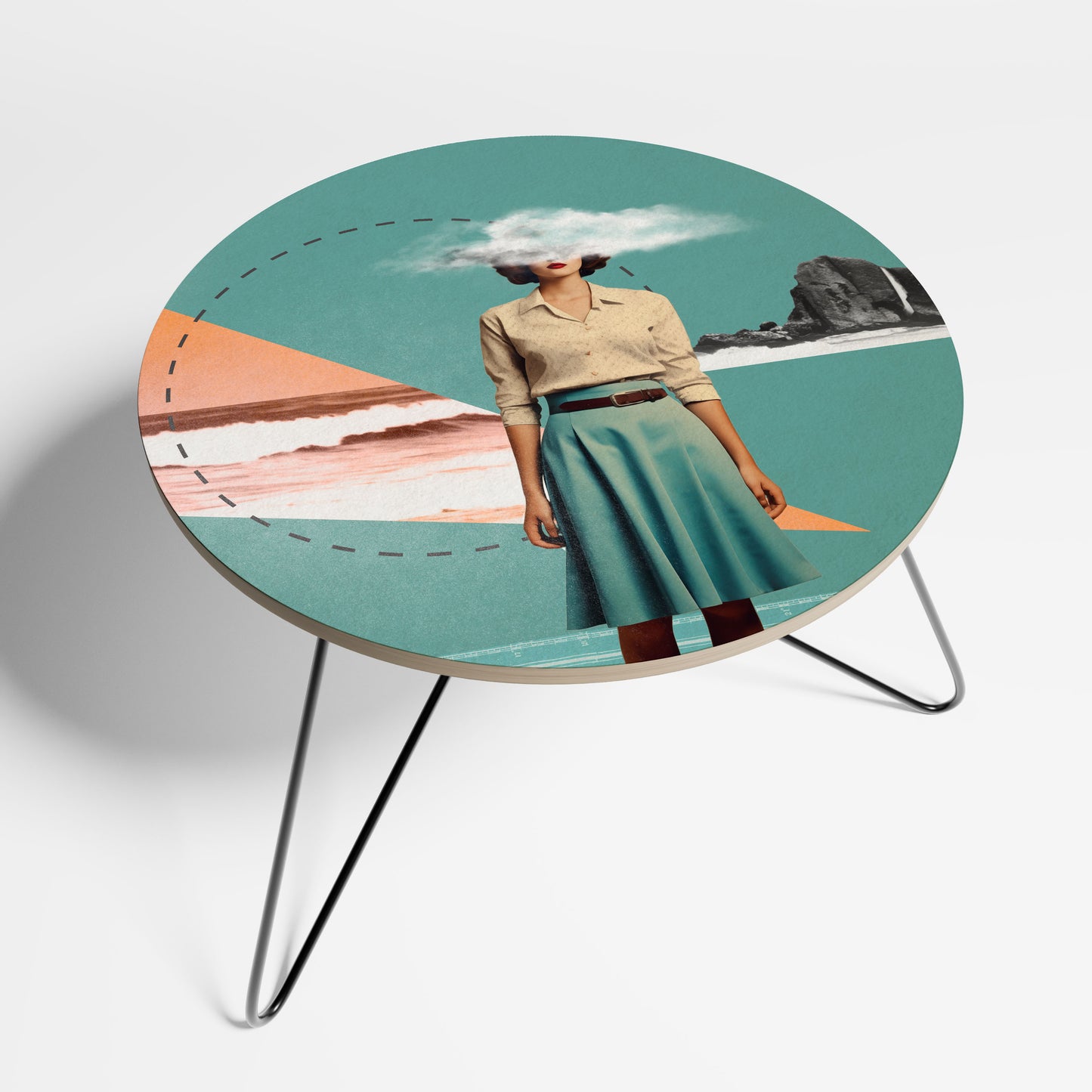 RETRO RESONANCE Stort soffbord