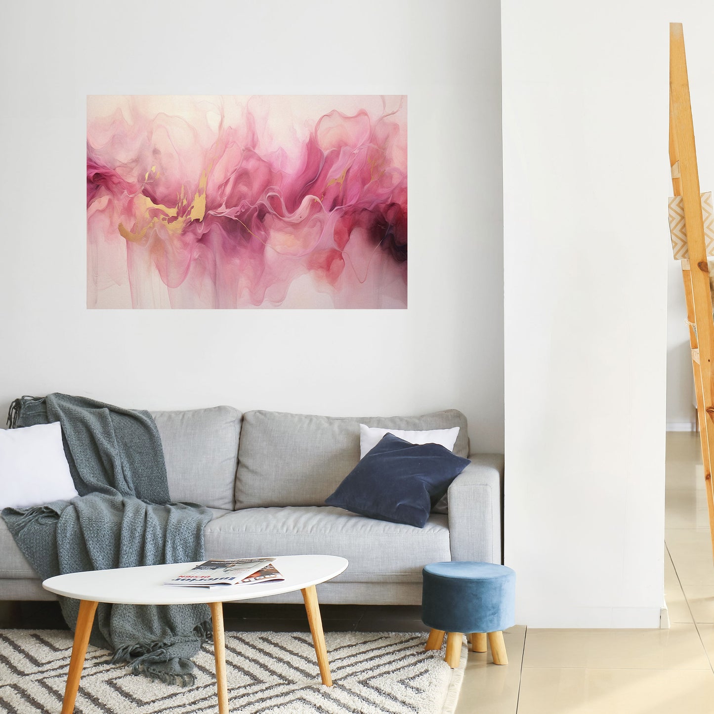 IMPRESSIONIST EUPHORIA Peel and Stick Horizontal Poster
