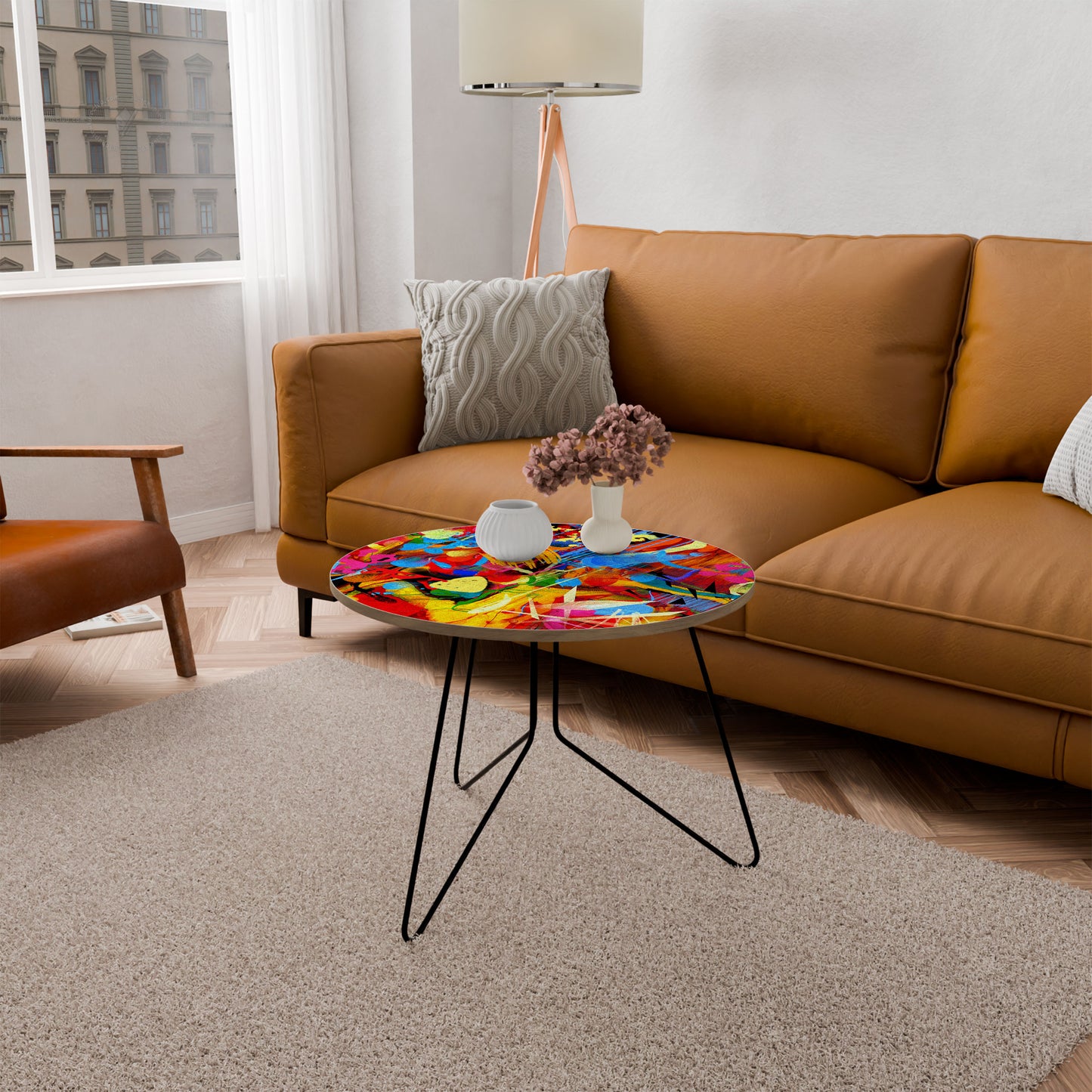 ABSTRACT RHAPSODY Large Coffee Table