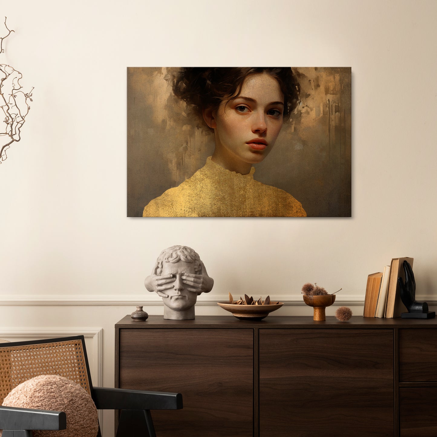 ETHEREAL ECOUNTER Horizontal Canvas Print