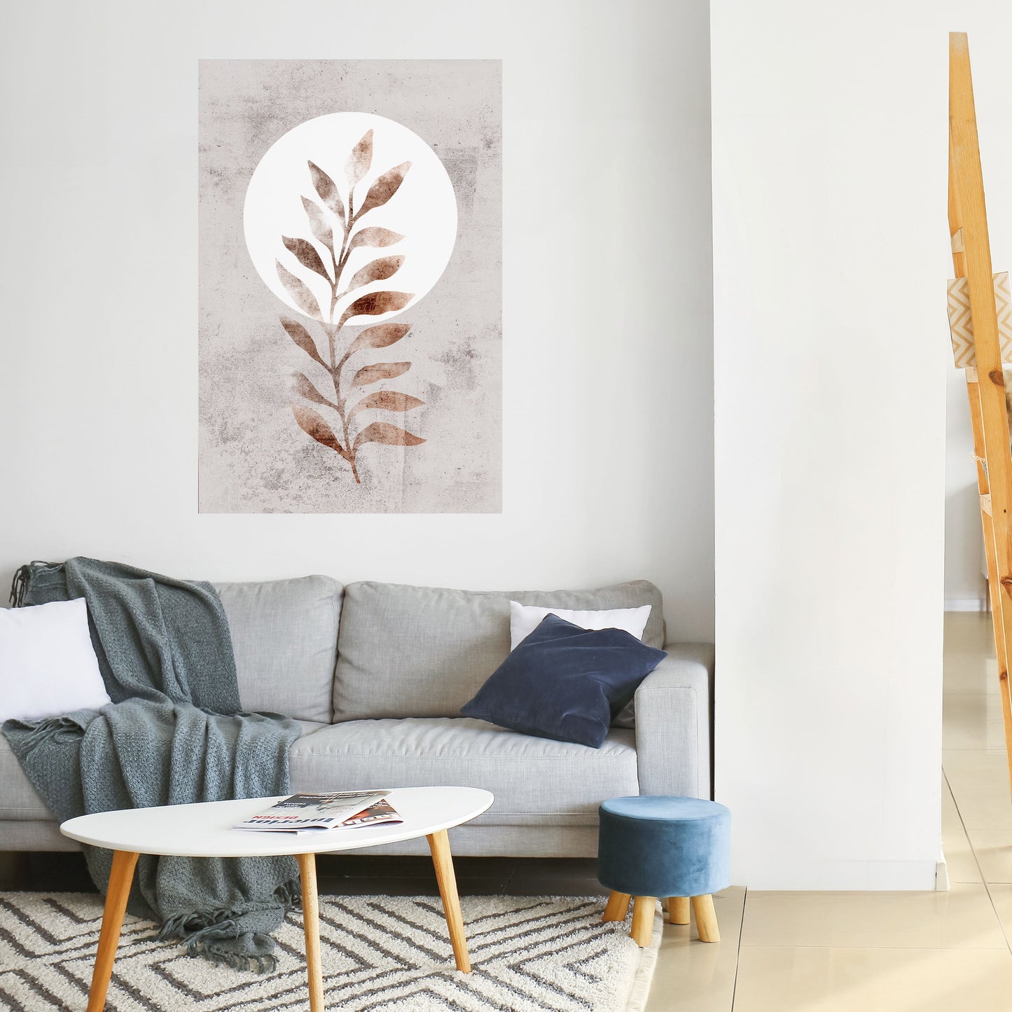 LEAF RADIANCE Peel and Stick Vertical Poster
