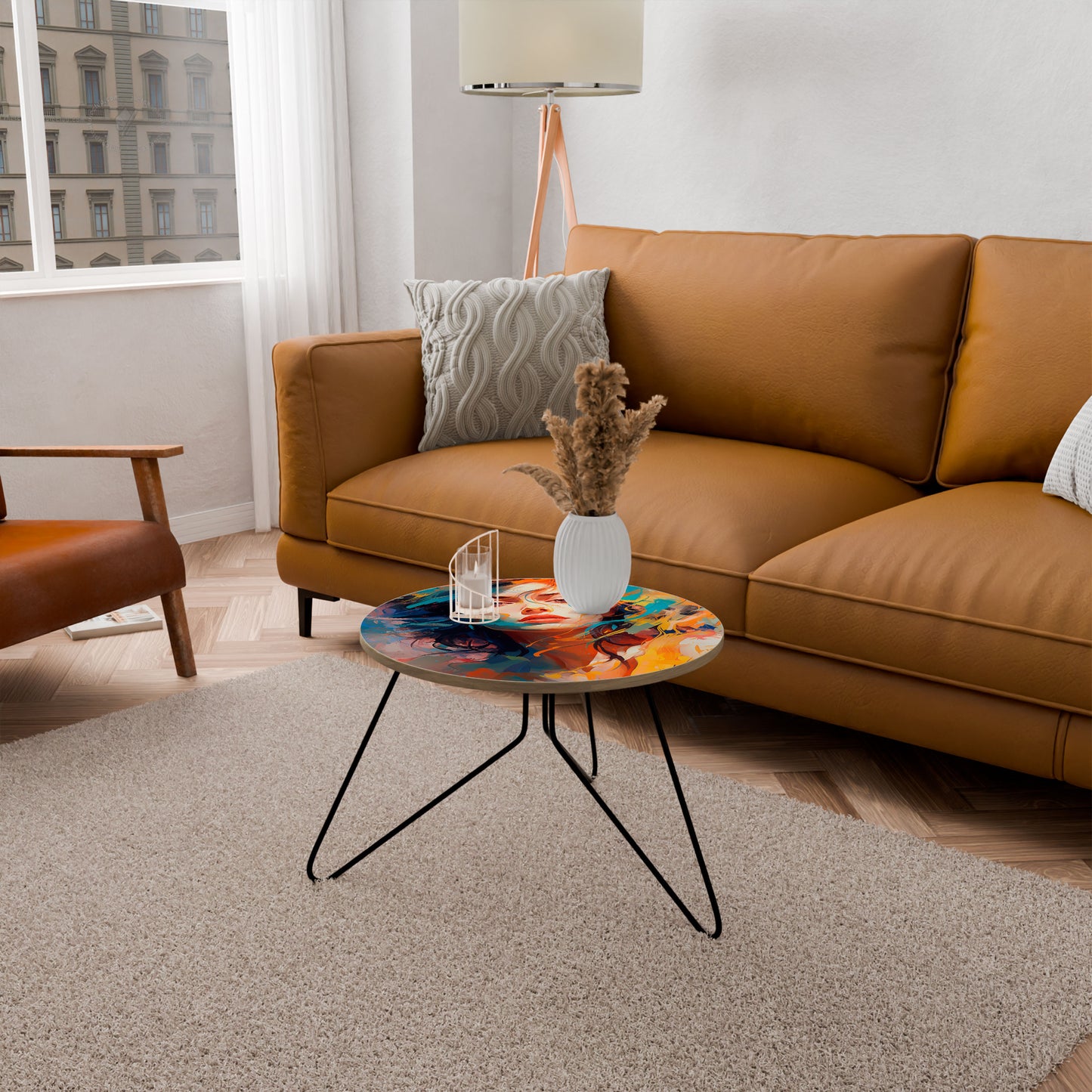 CHROMA CHARM Small Coffee Table