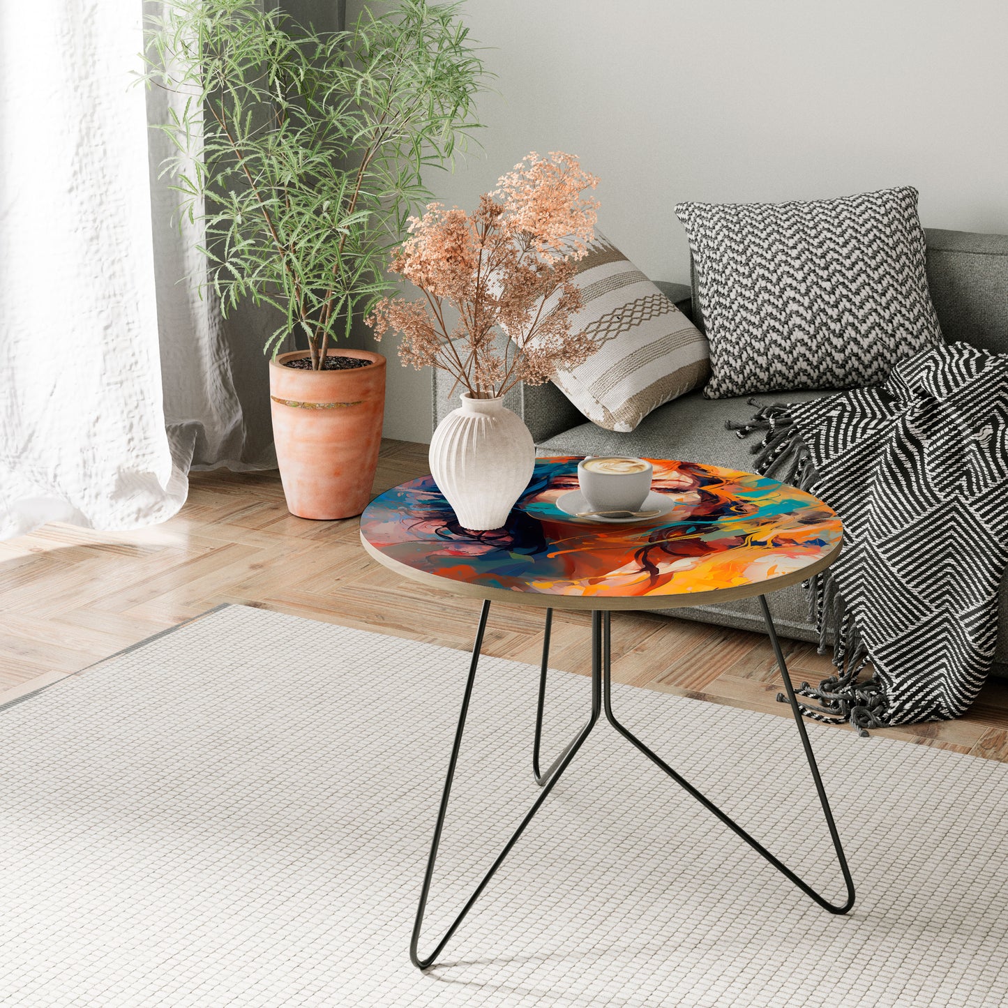 CHROMA CHARM Large Coffee Table