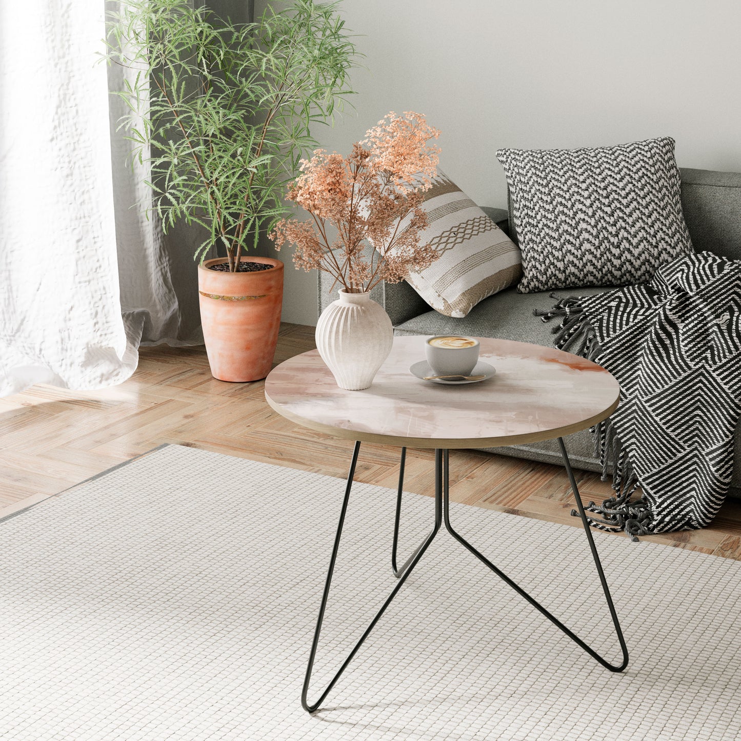 BLUSH SERENITY Stort soffbord