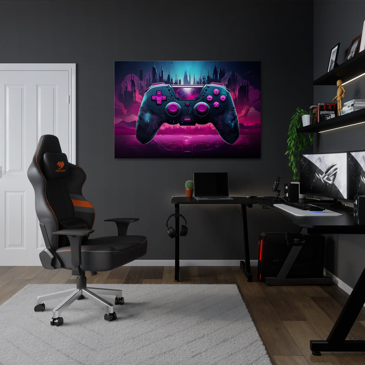 INFINITY MATRIX PAD Horizontal Canvas Print