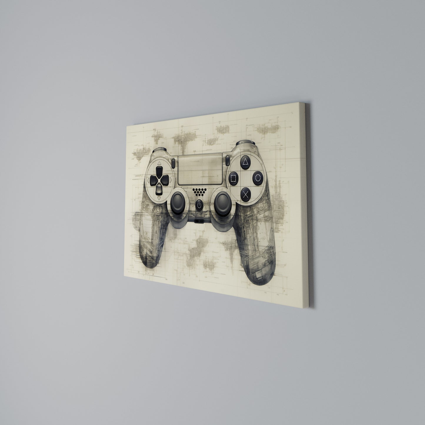 QUANTUM QUEST PAD Horizontal Canvas Print