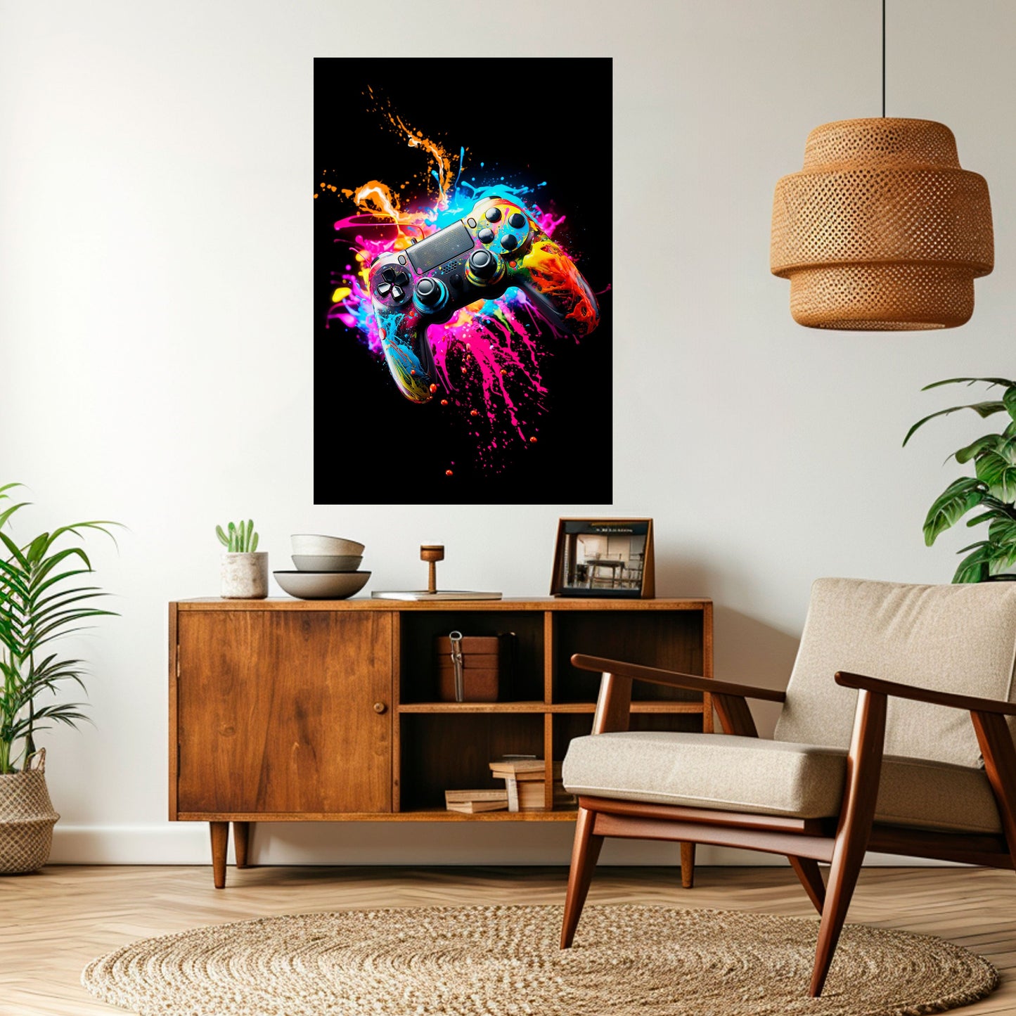 GAMING LUSH Peel and Stick Vertical Poster