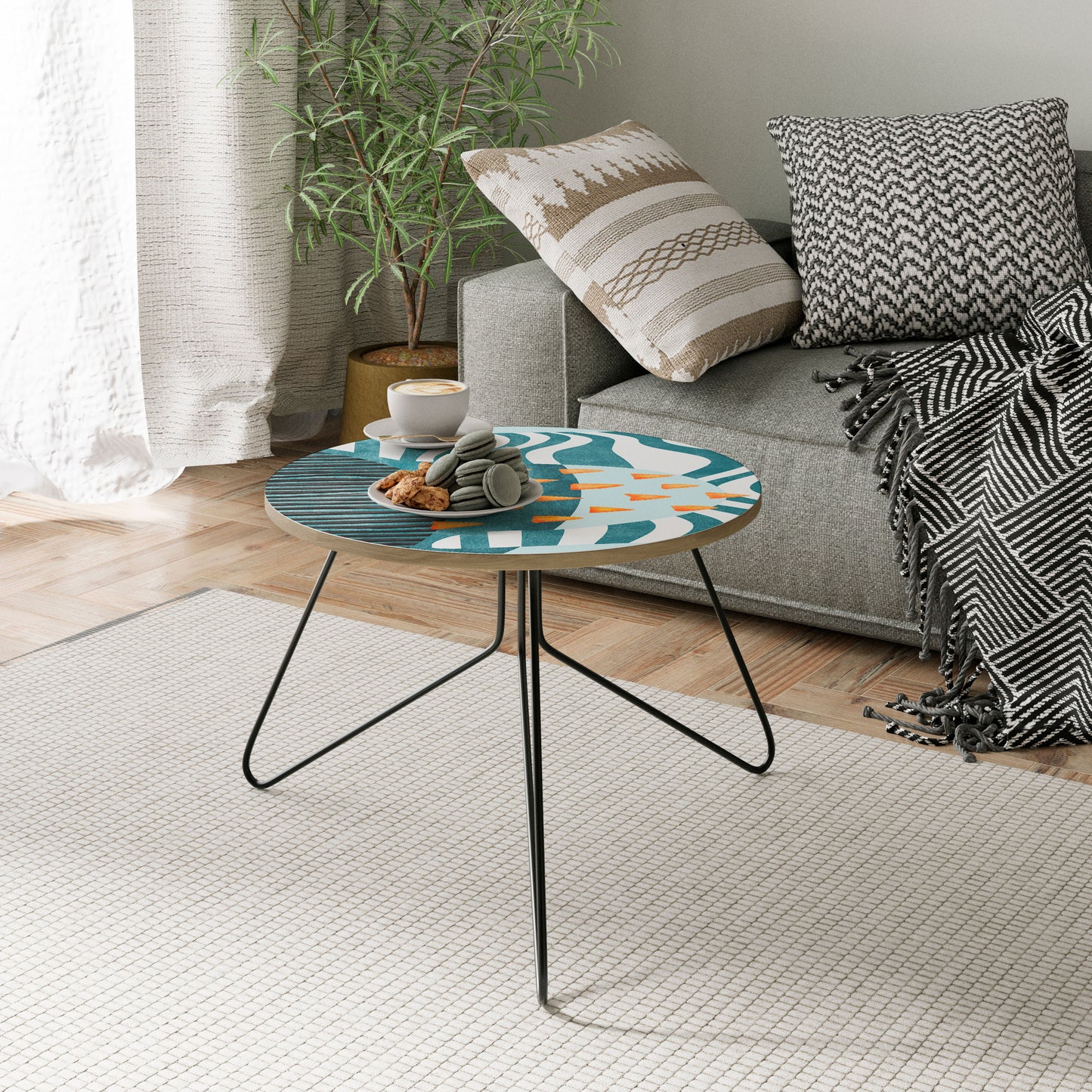 SHROUDED SHAPES Small Coffee Table