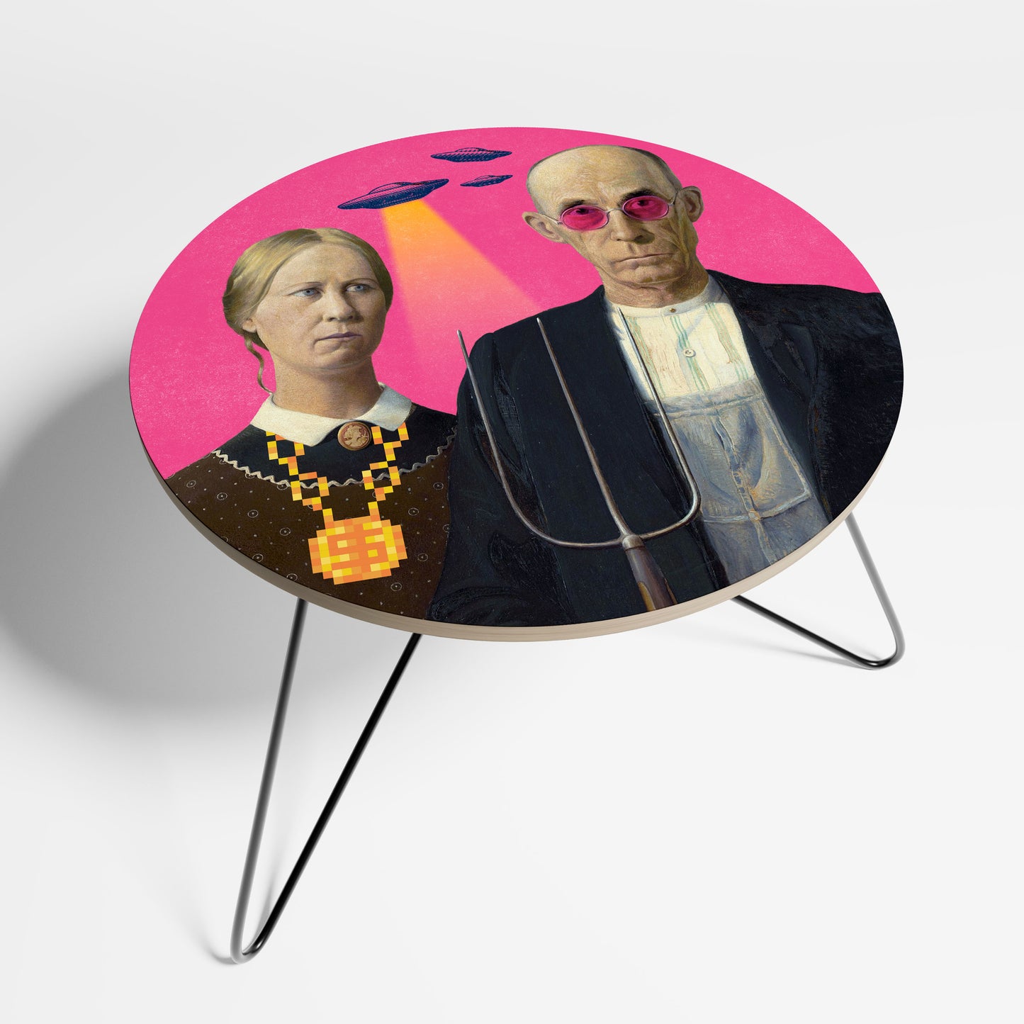 AMERICAN GOTHIC ALIEN Litet soffbord