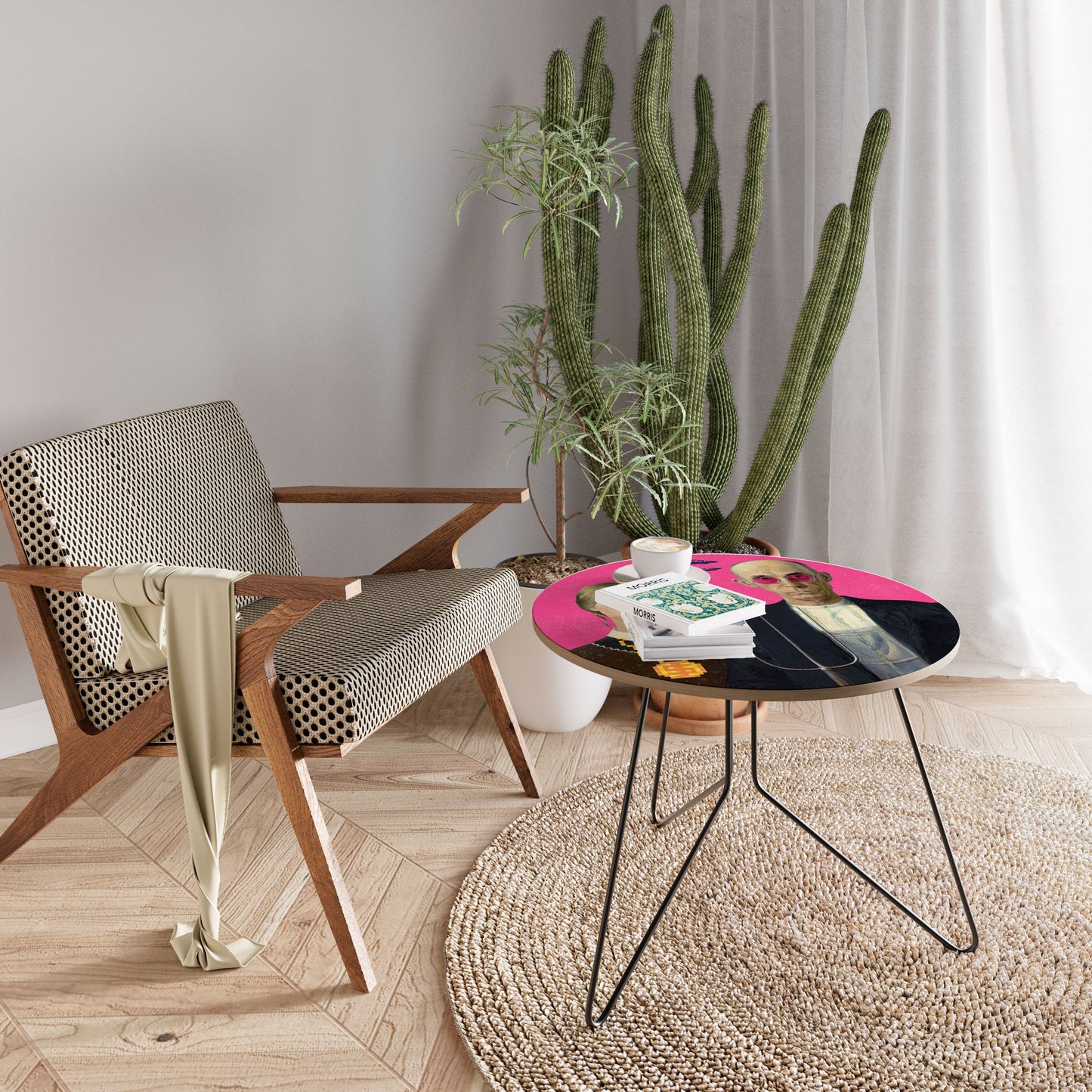 AMERICAN GOTHIC ALIEN Large Coffee Table