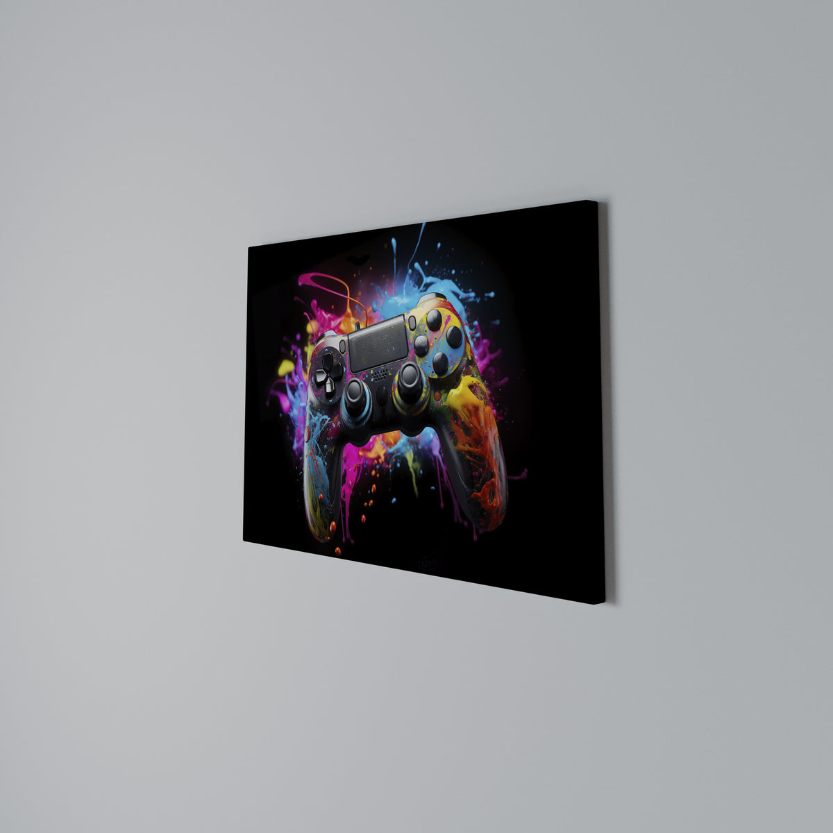 CYBERNETIC GAME Horizontal Canvas Print