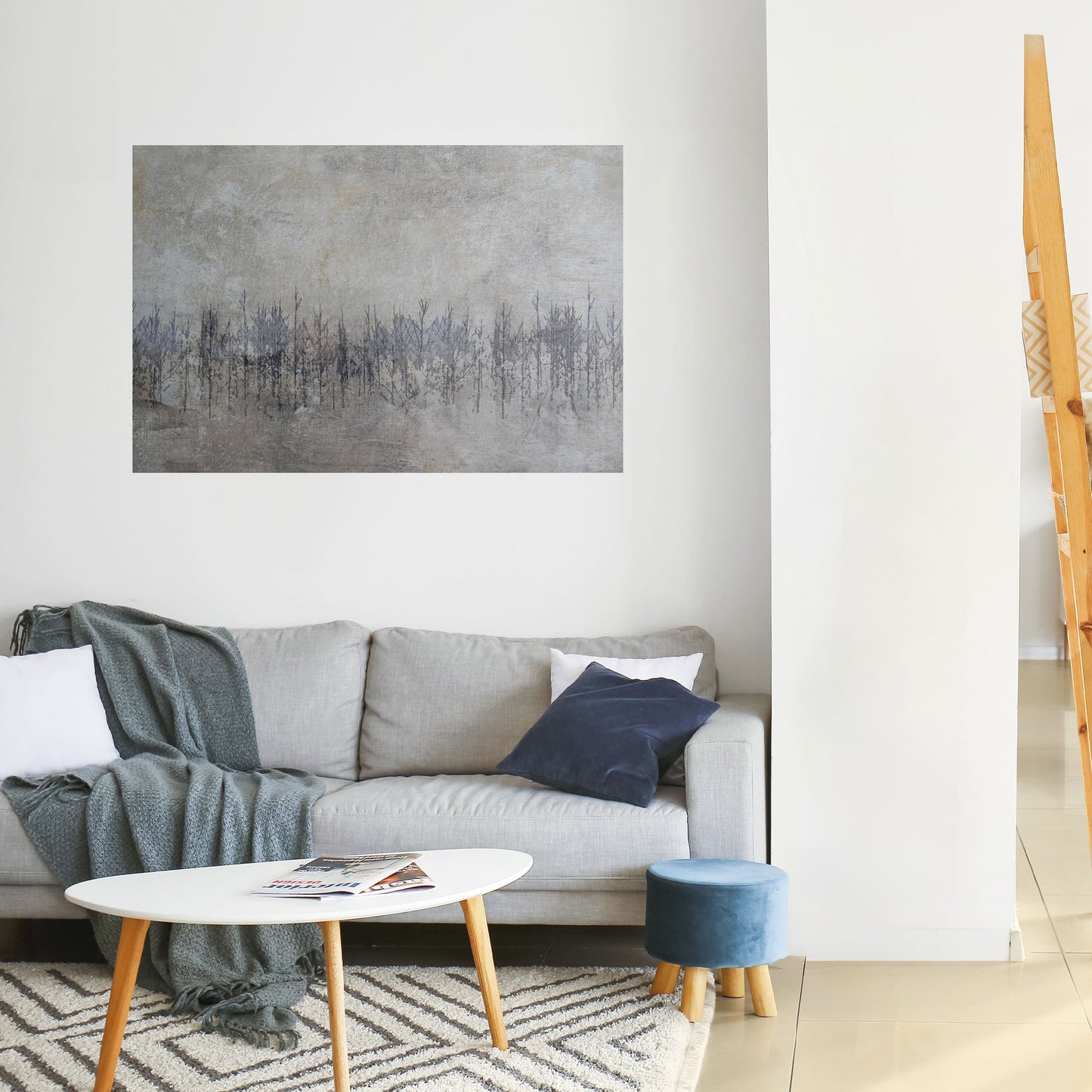GHOSTS OF NATURE Peel and Stick Horizontal Poster