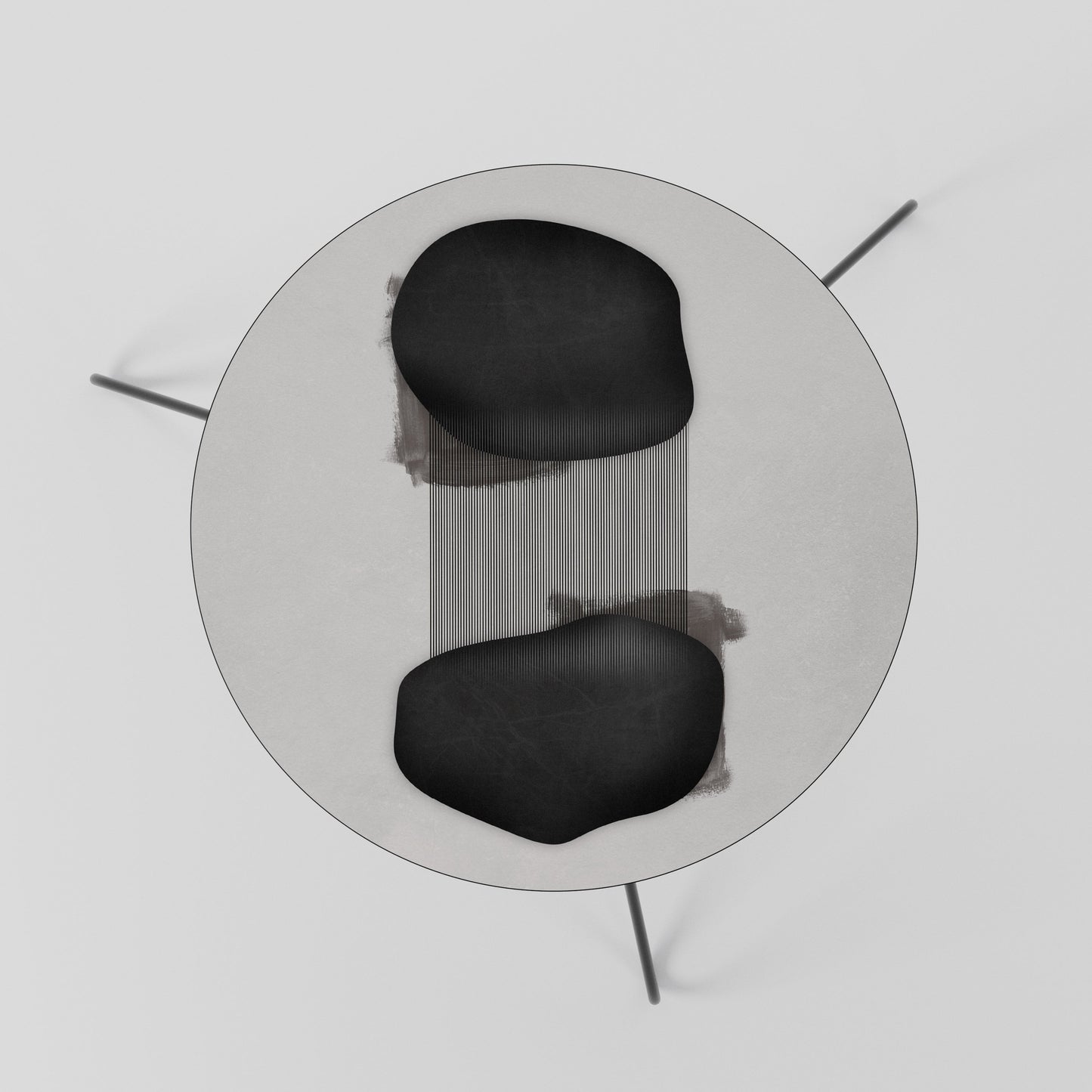 SVART OVERTURE Soffbord 60