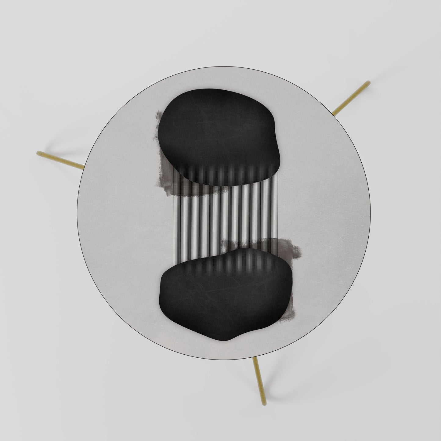 SVART OVERTURE Soffbord 60