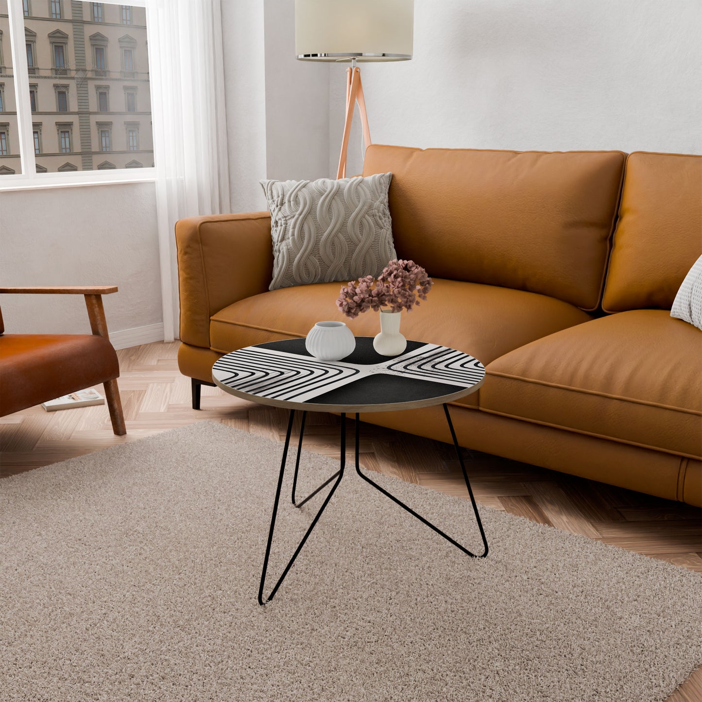 DARKSIDE OF THE LINE Large Coffee Table