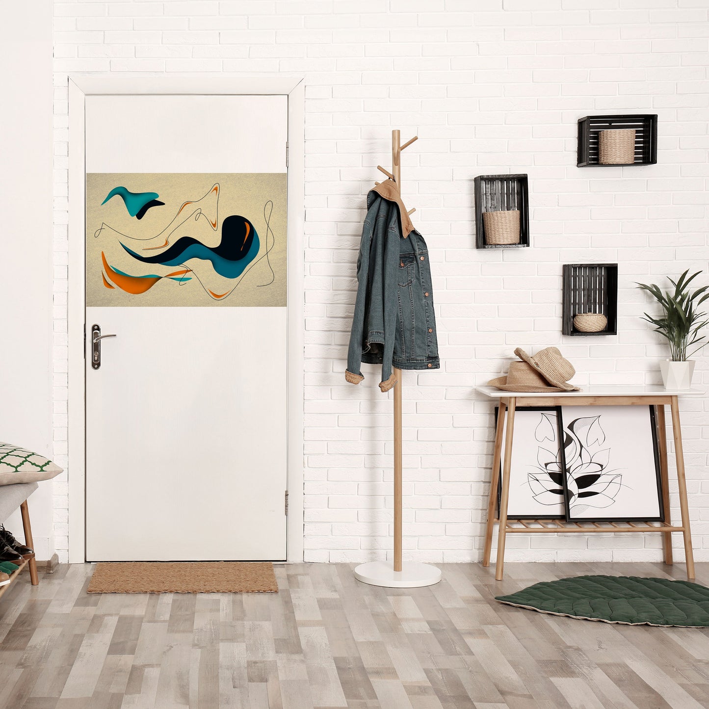 DREAMY DAZE horisontell poster med självhäftande text