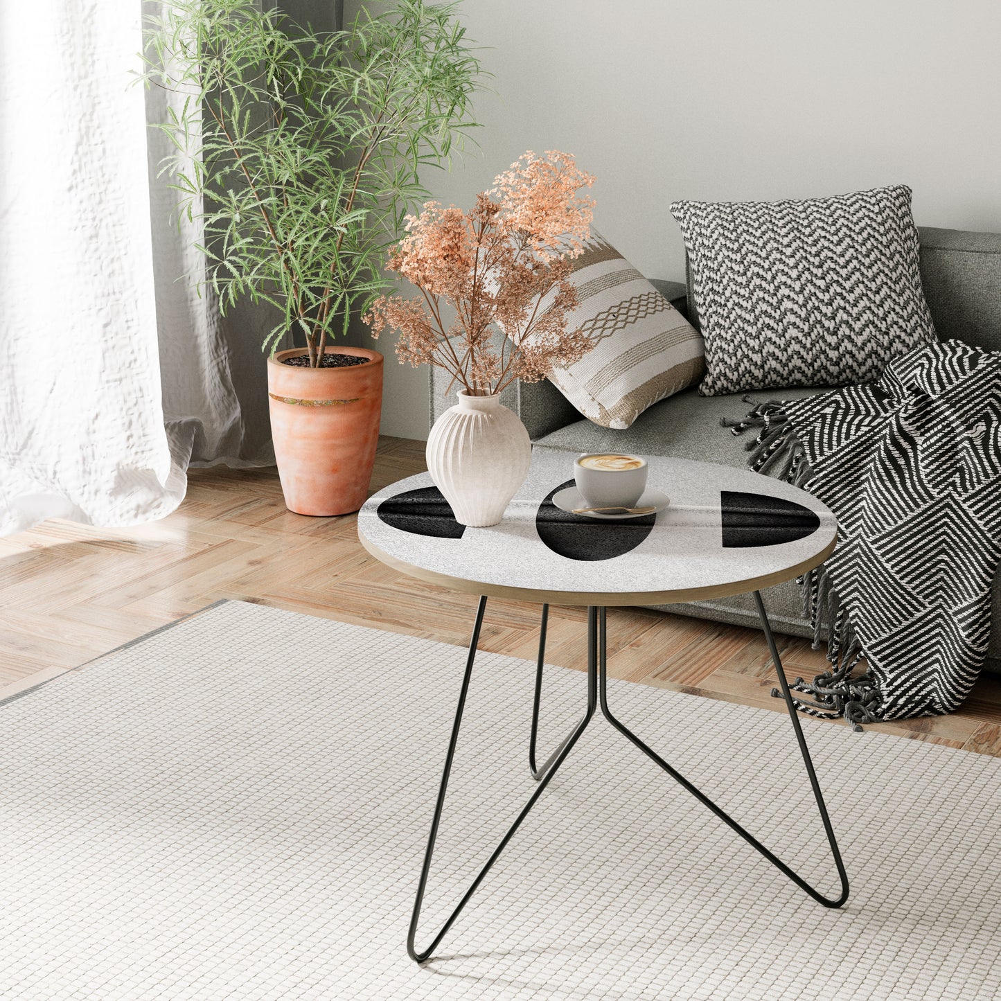 OBSIDIAN ODYSSEY Large Coffee Table