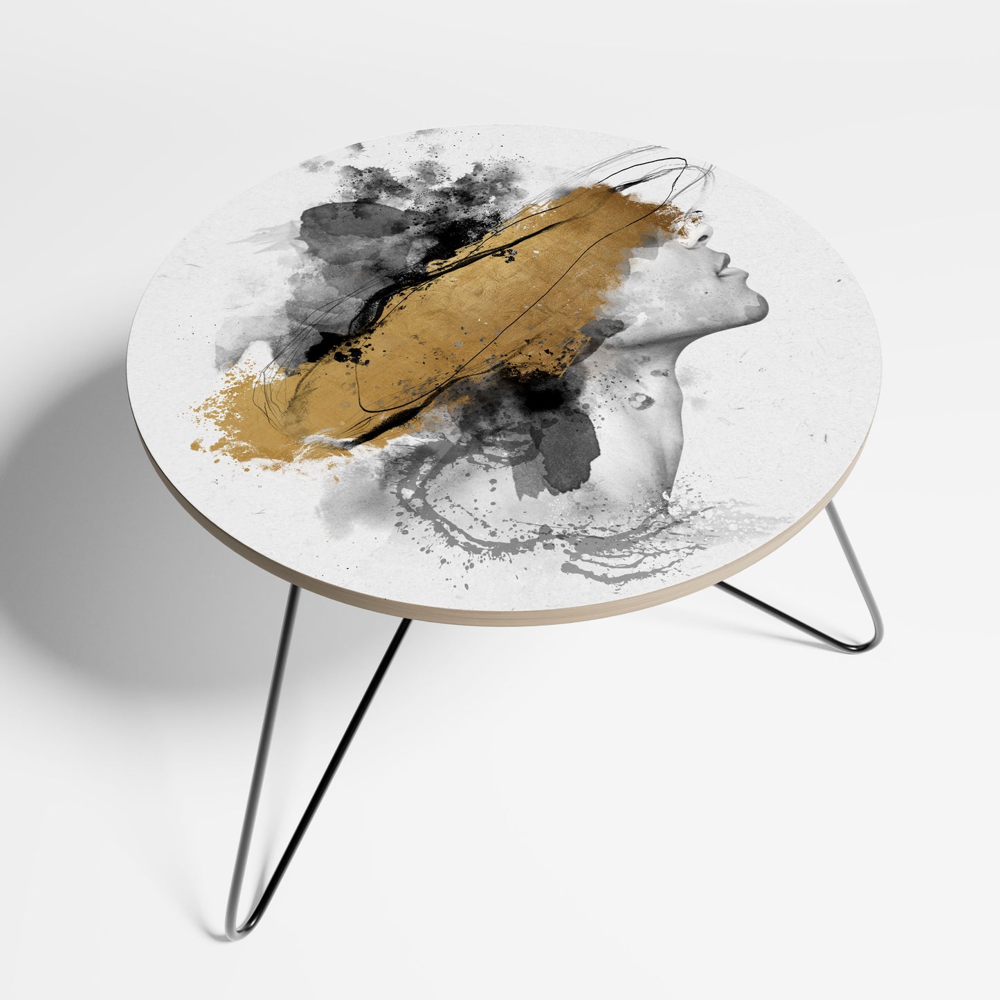 GILDED BLINDNESS Large Coffee Table