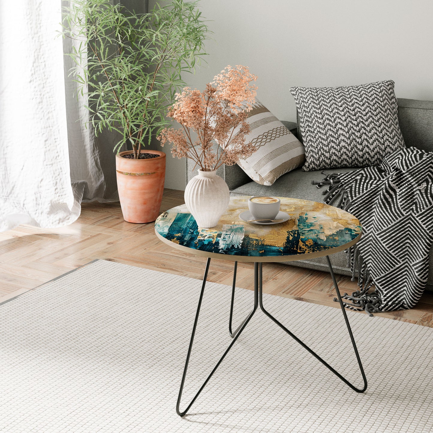 TOWN COLLAPSE Large Coffee Table