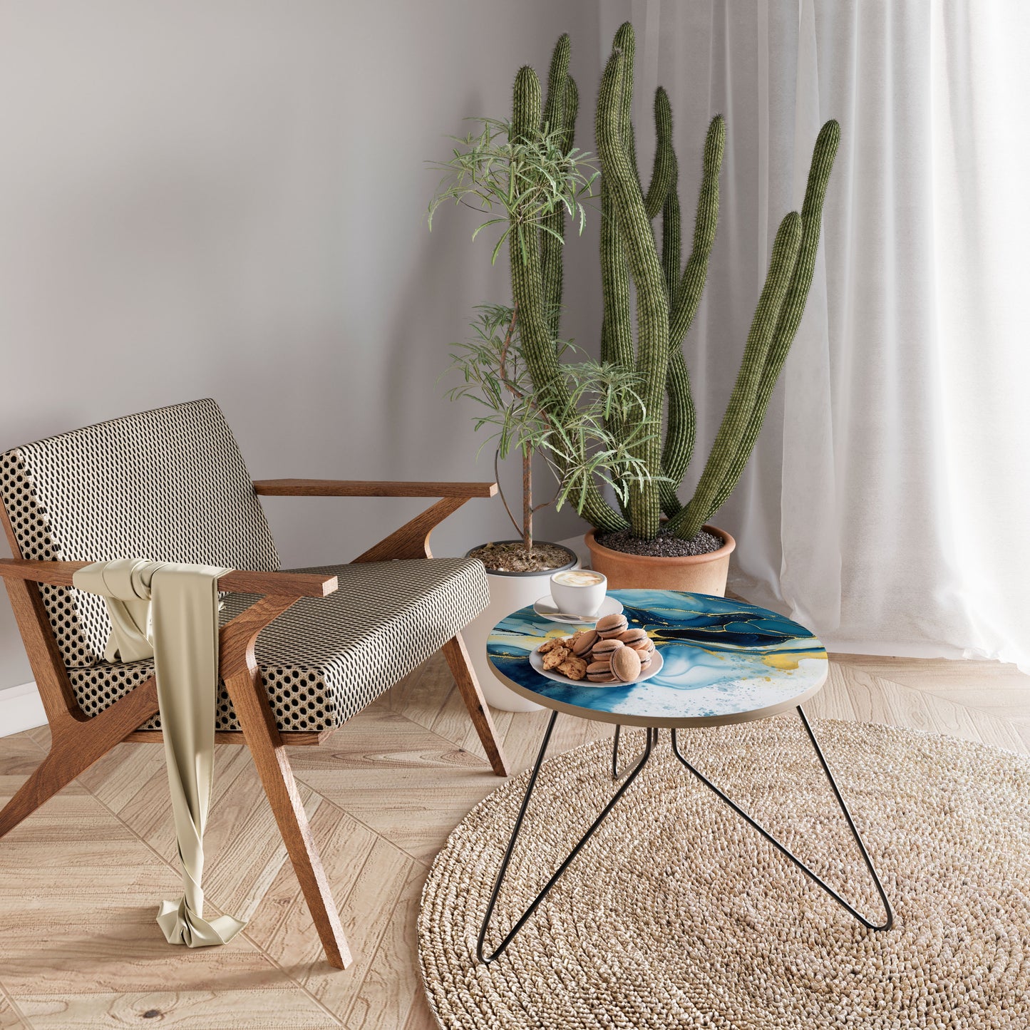 INKY MARBLE Small Coffee Table