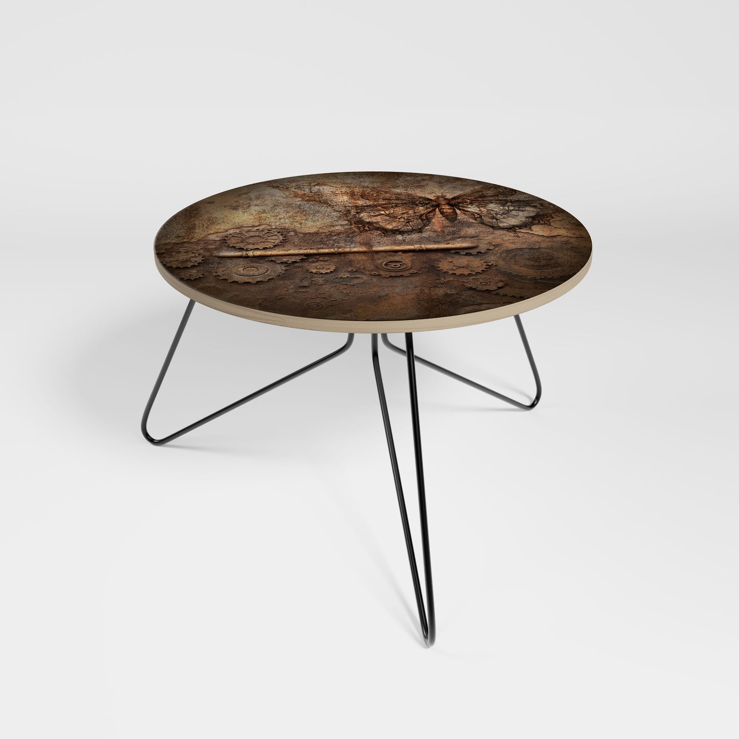 MECHANICAL BUTTERFLY Small Coffee Table