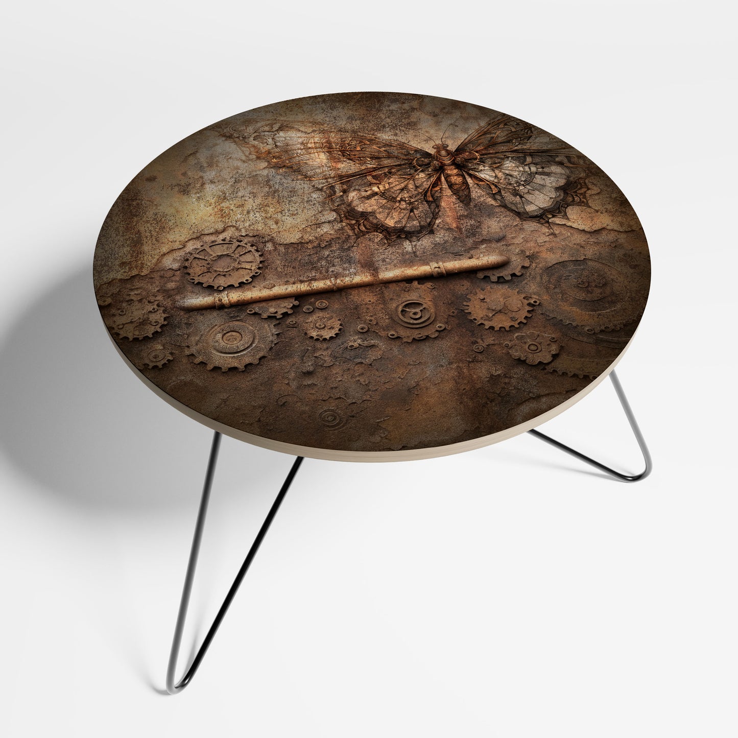 MECHANICAL BUTTERFLY Small Coffee Table