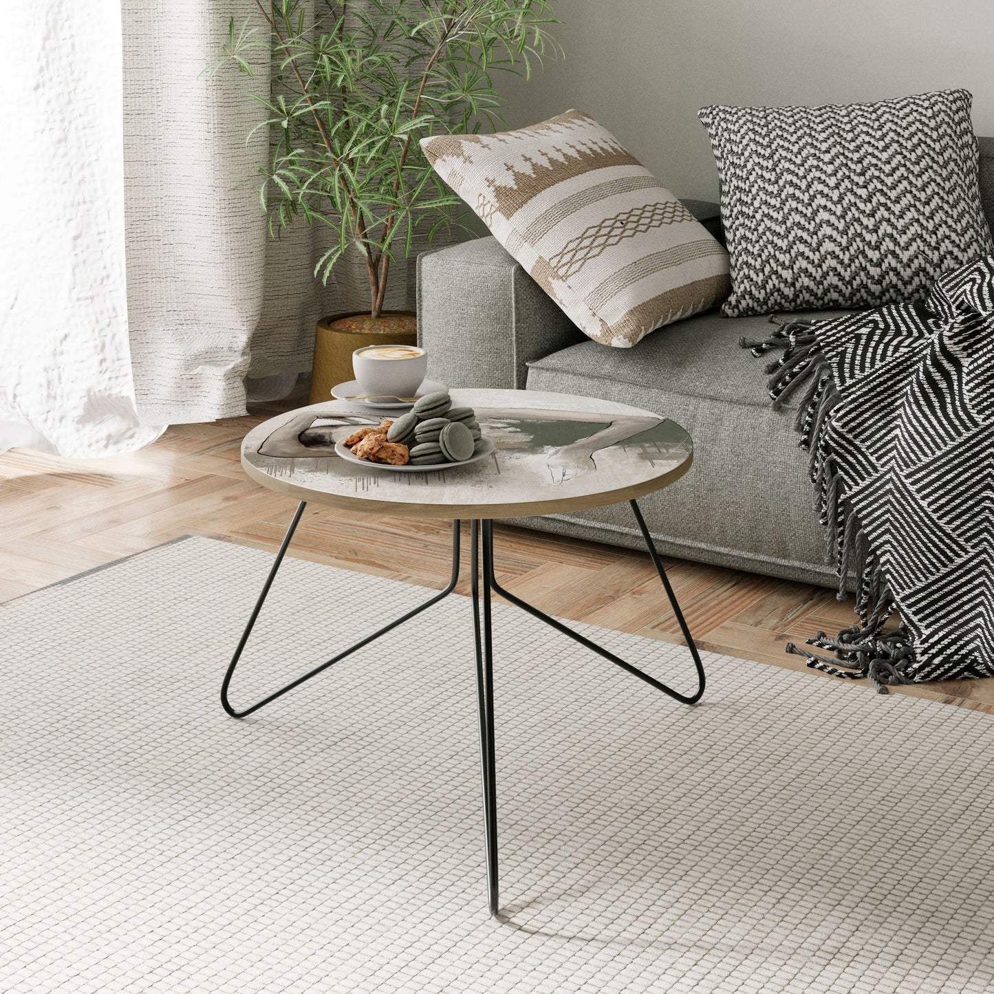 FROZEN IN TIME Small Coffee Table