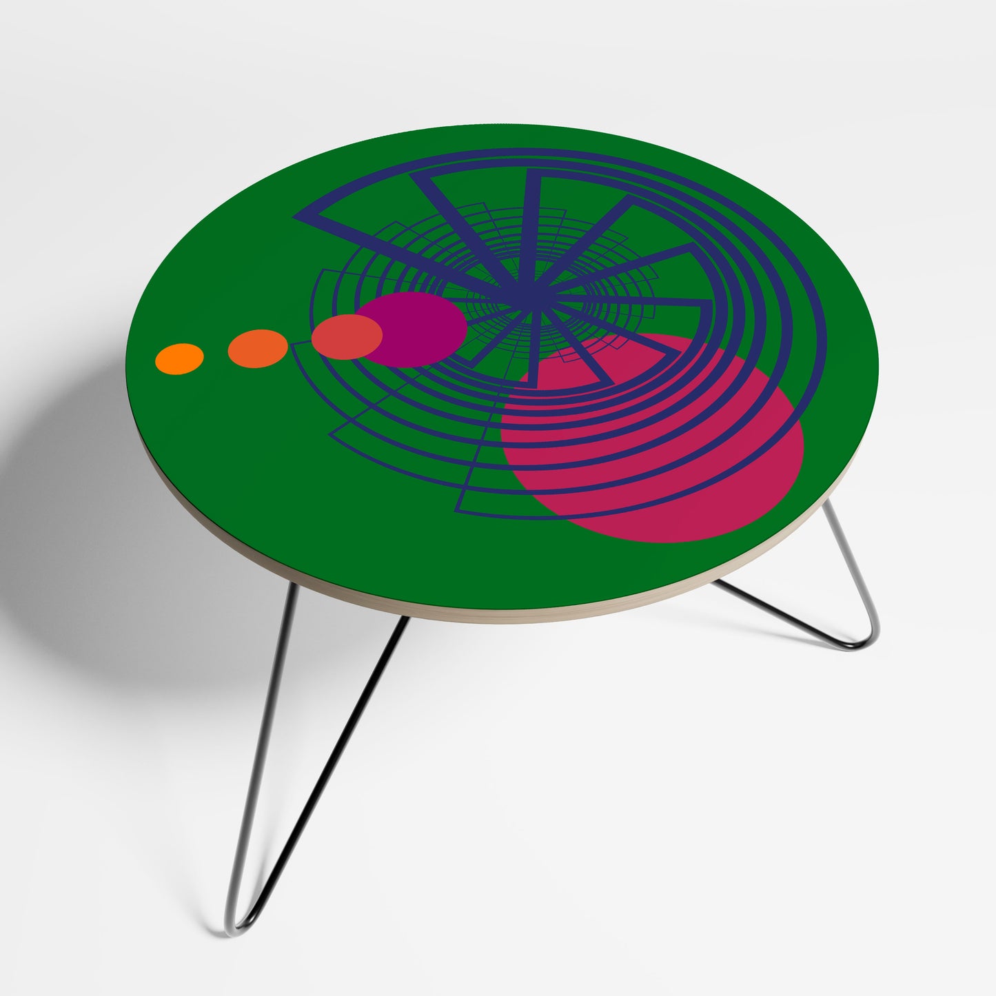 VIVID COLORWHEEL Small Coffee Table