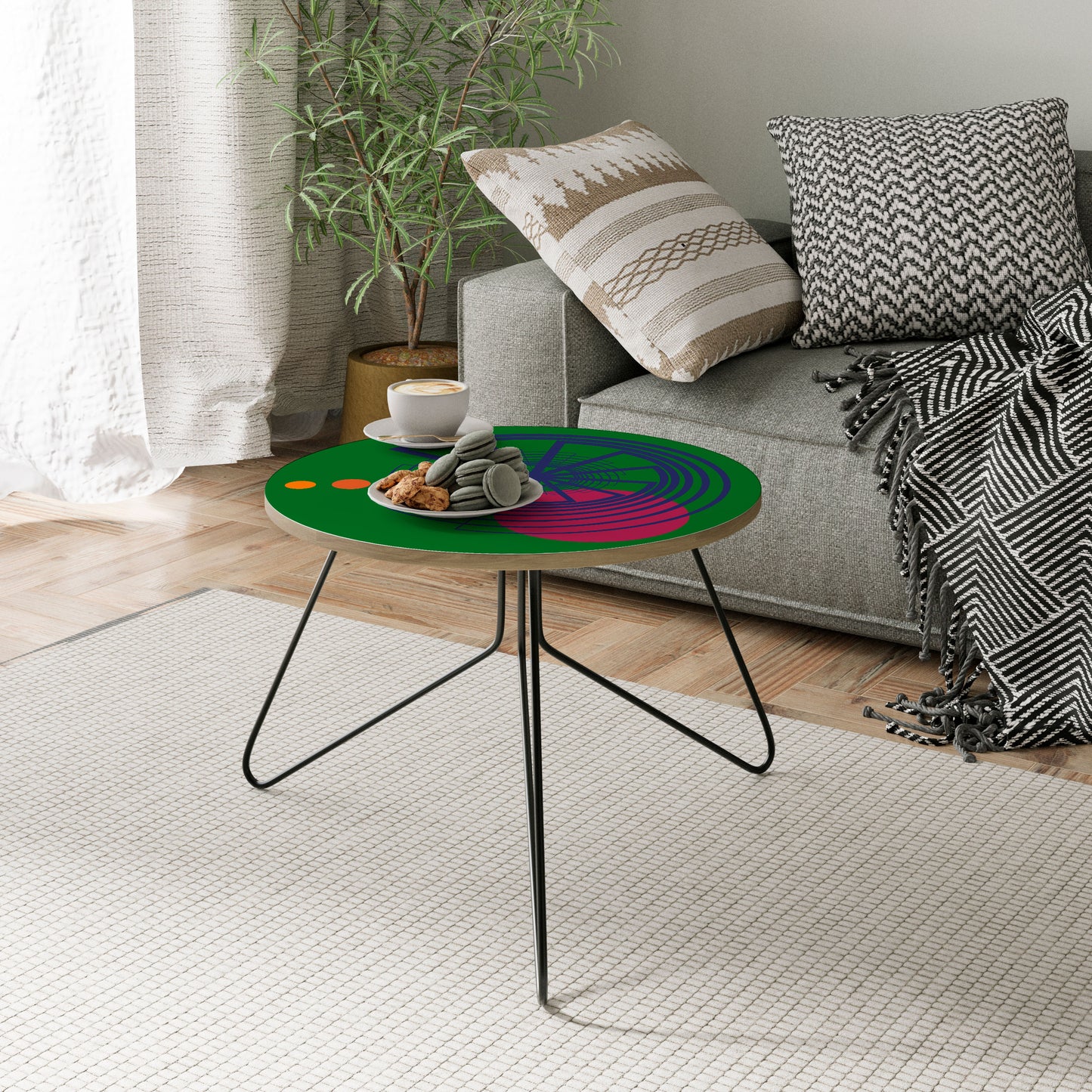 VIVID COLORWHEEL Small Coffee Table
