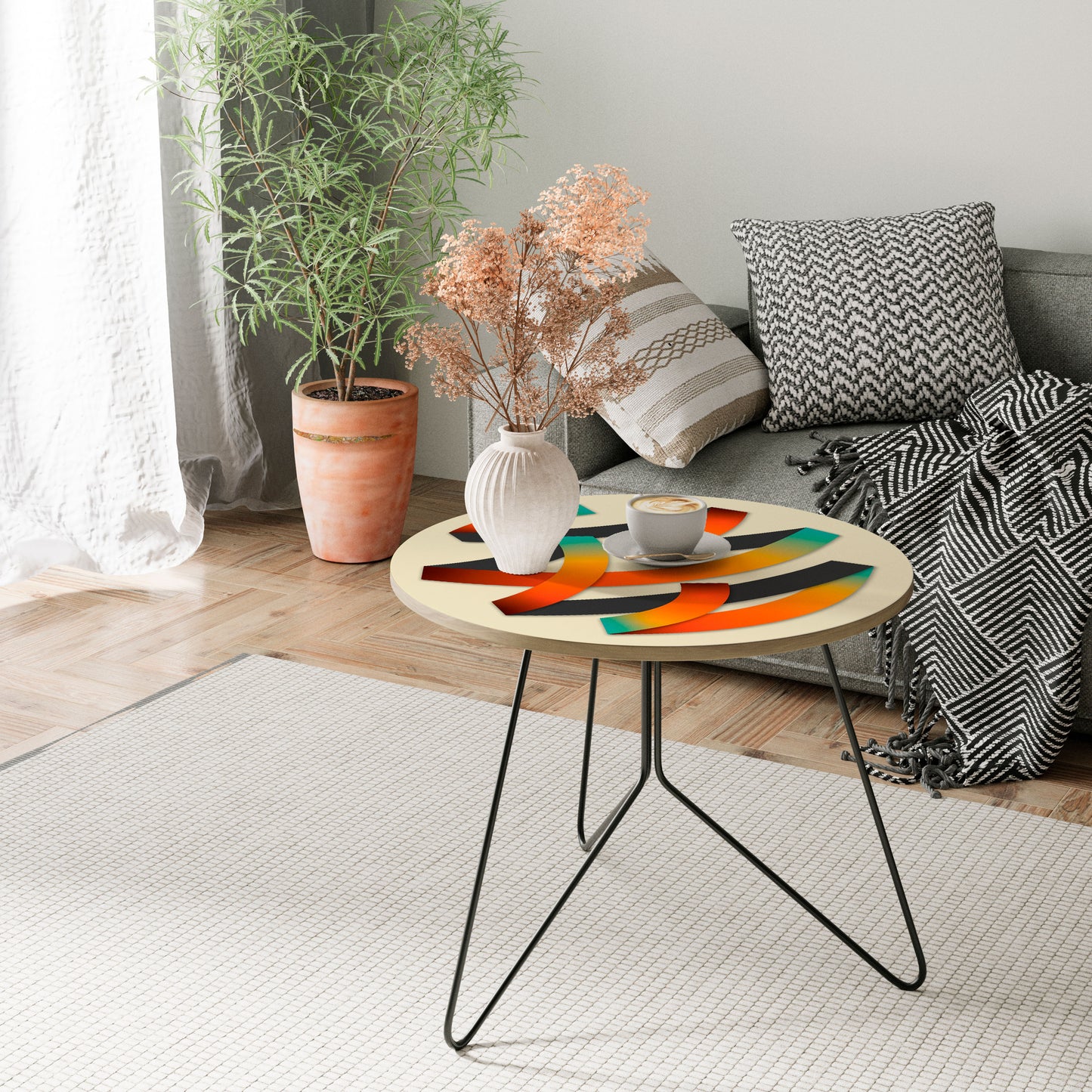 RIBBON REVERIE Large Coffee Table