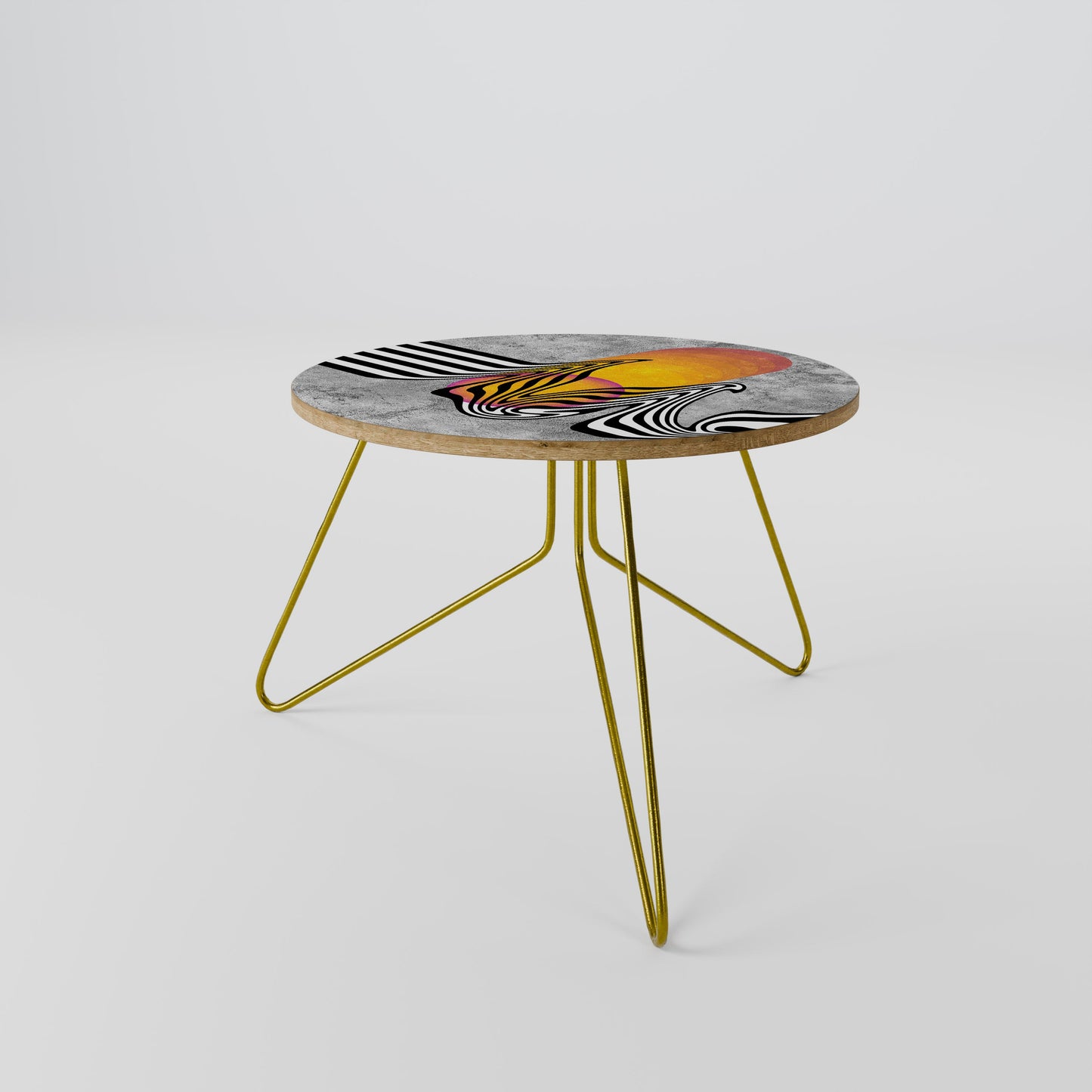 WHIMSICAL WAVES Coffee Table 60