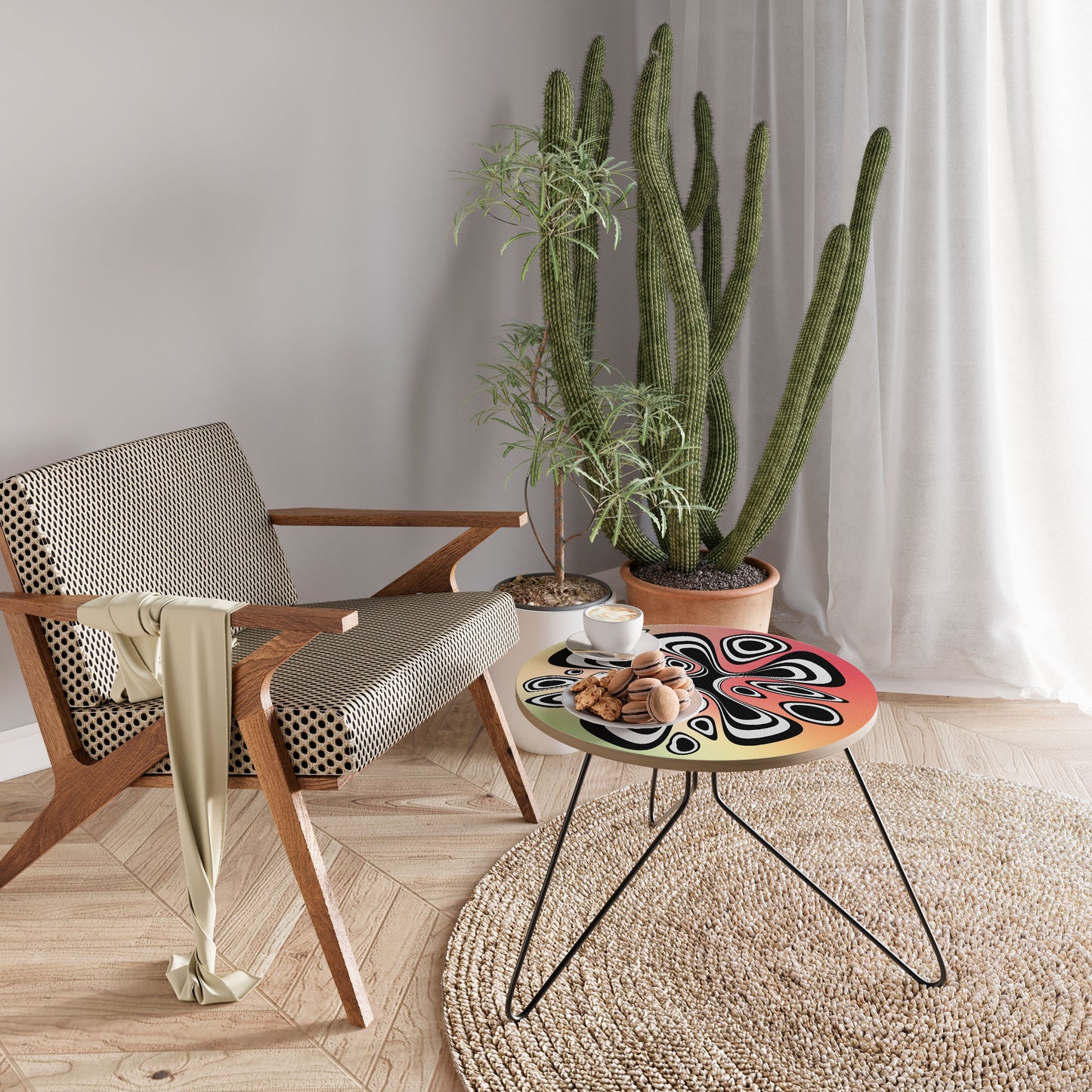 ILLUSIONARY SPLASH Small Coffee Table