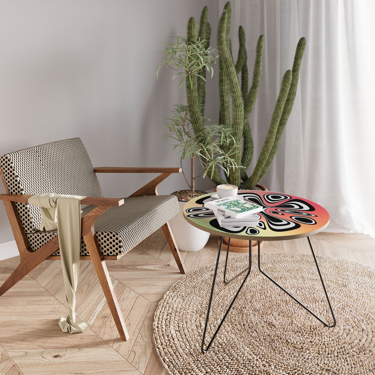 ILLUSIONARY SPLASH Large Coffee Table