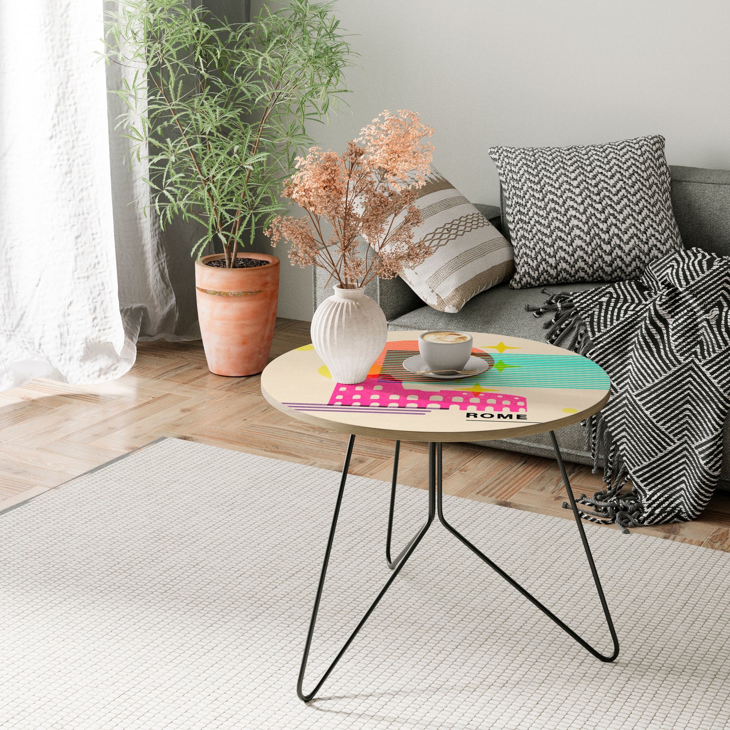 ROMAN SPARKLE Large Coffee Table