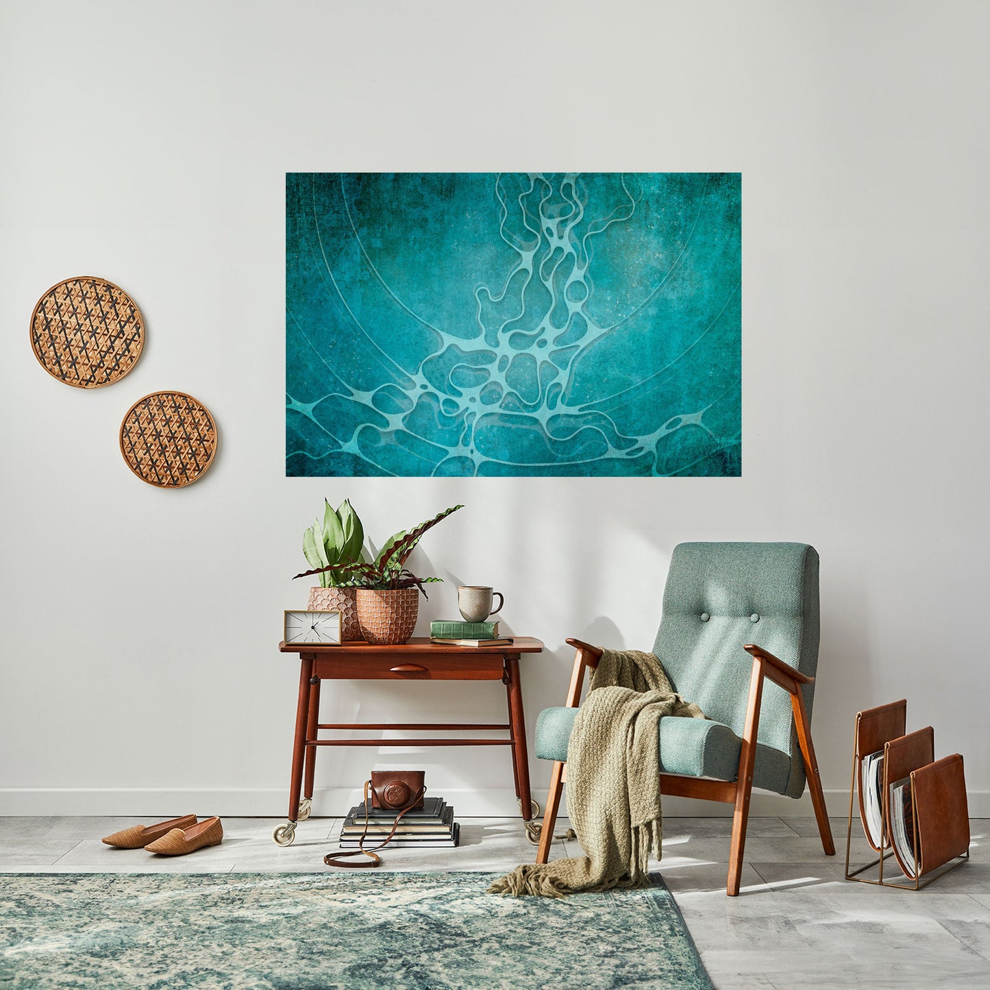ESOTERIC ARRAY Peel and Stick Horizontal Poster
