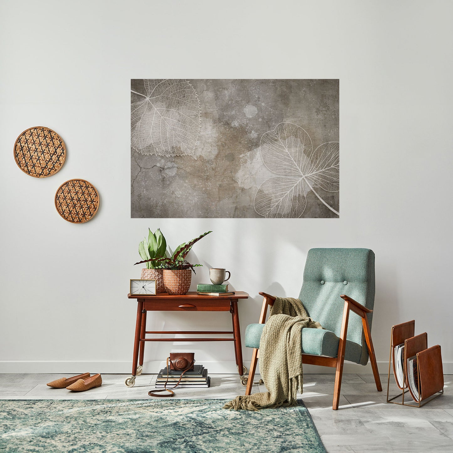 FAIR NERVATION Peel and Stick Horizontal Poster