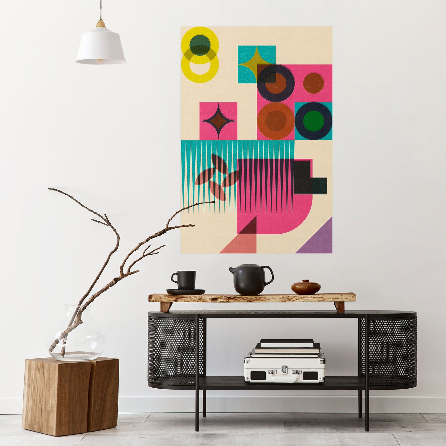 FORM VARIETY Peel and Stick Vertical Poster