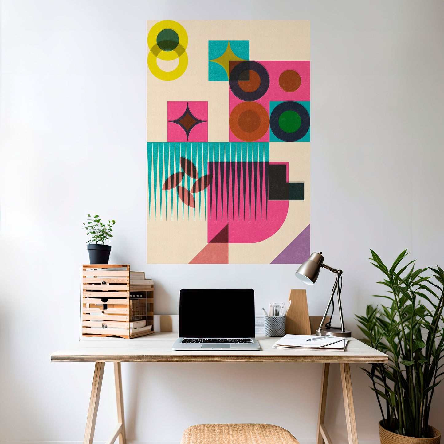 FORM VARIETY Peel and Stick Vertical Poster
