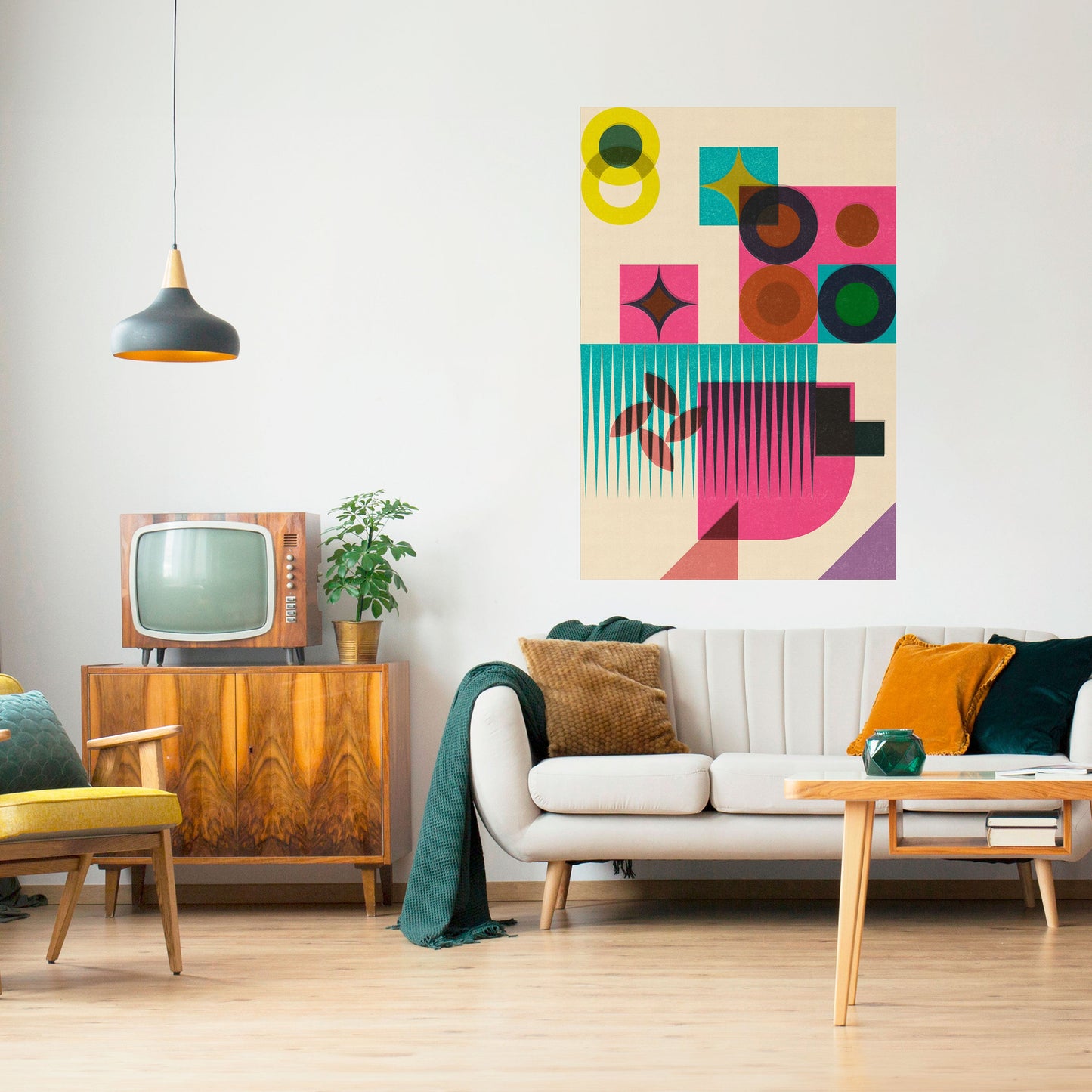 FORM VARIETY Peel and Stick Vertical Poster