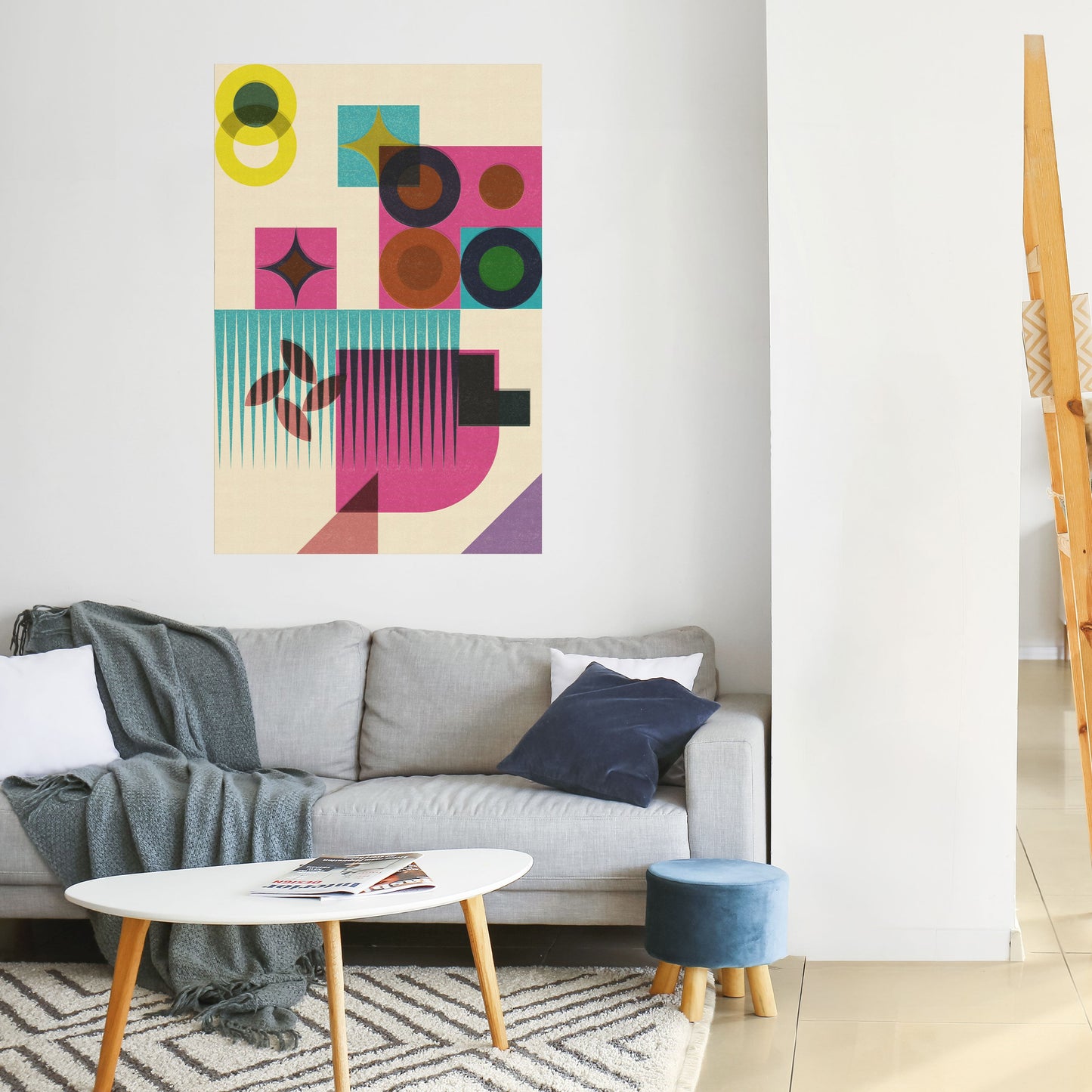 FORM VARIETY Peel and Stick Vertical Poster