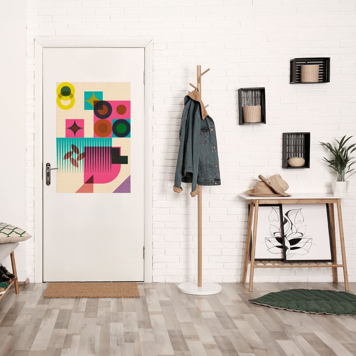 FORM VARIETY Peel and Stick Vertical Poster
